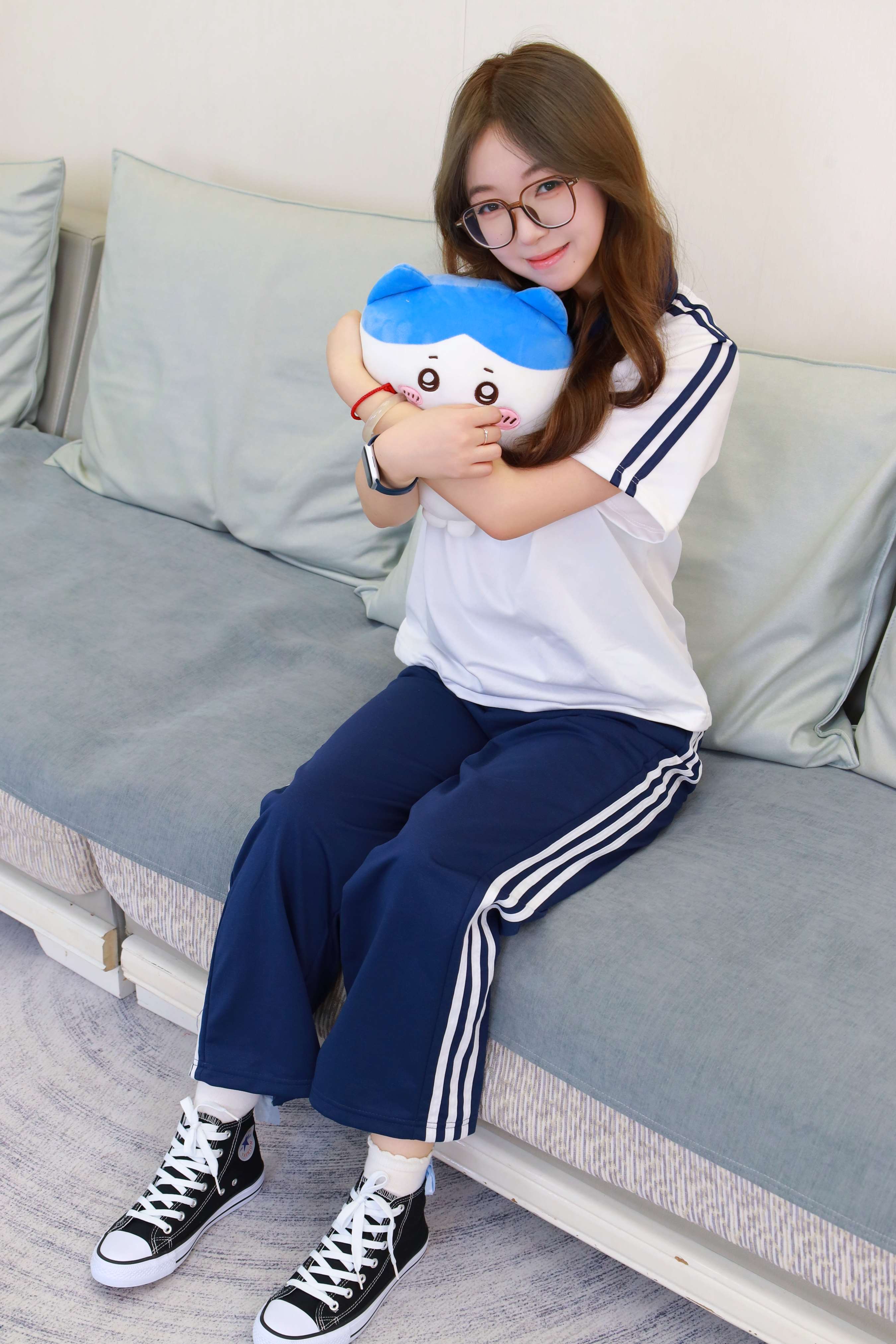 《姜姜 校服の棉袜、嫩足》作品图