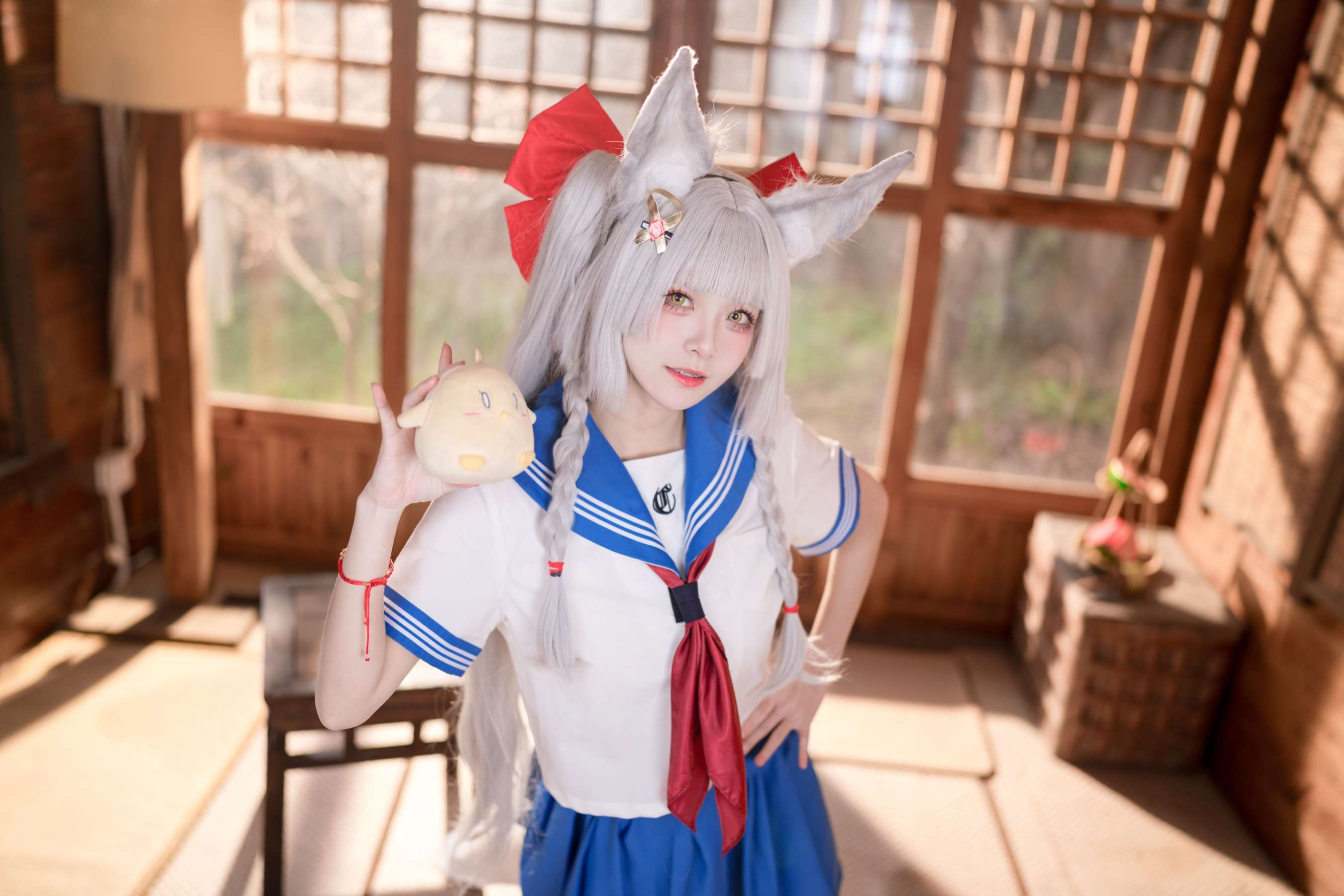 《九柒喵 朝凪 JK碧蓝航线》作品图