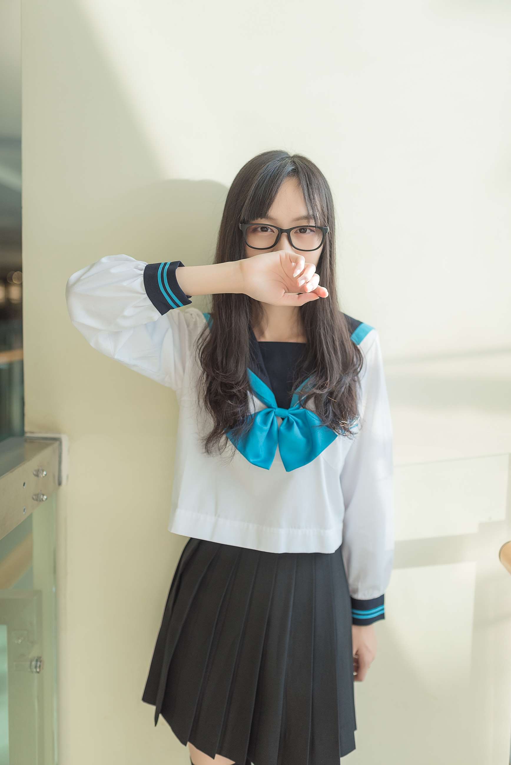 《校园JK制服の黑丝脚》作品图