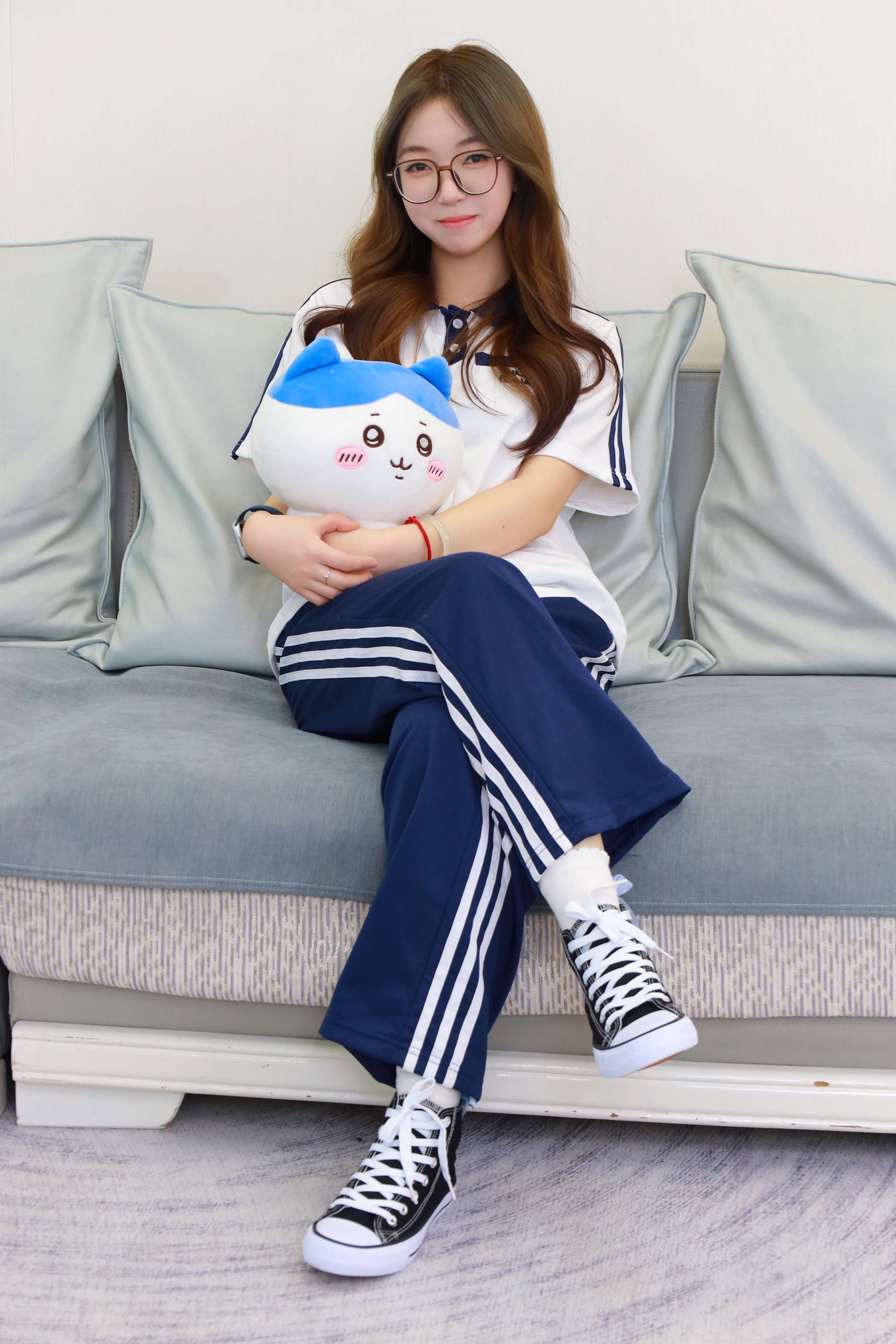 《姜姜 校服の棉袜、嫩足》作品图