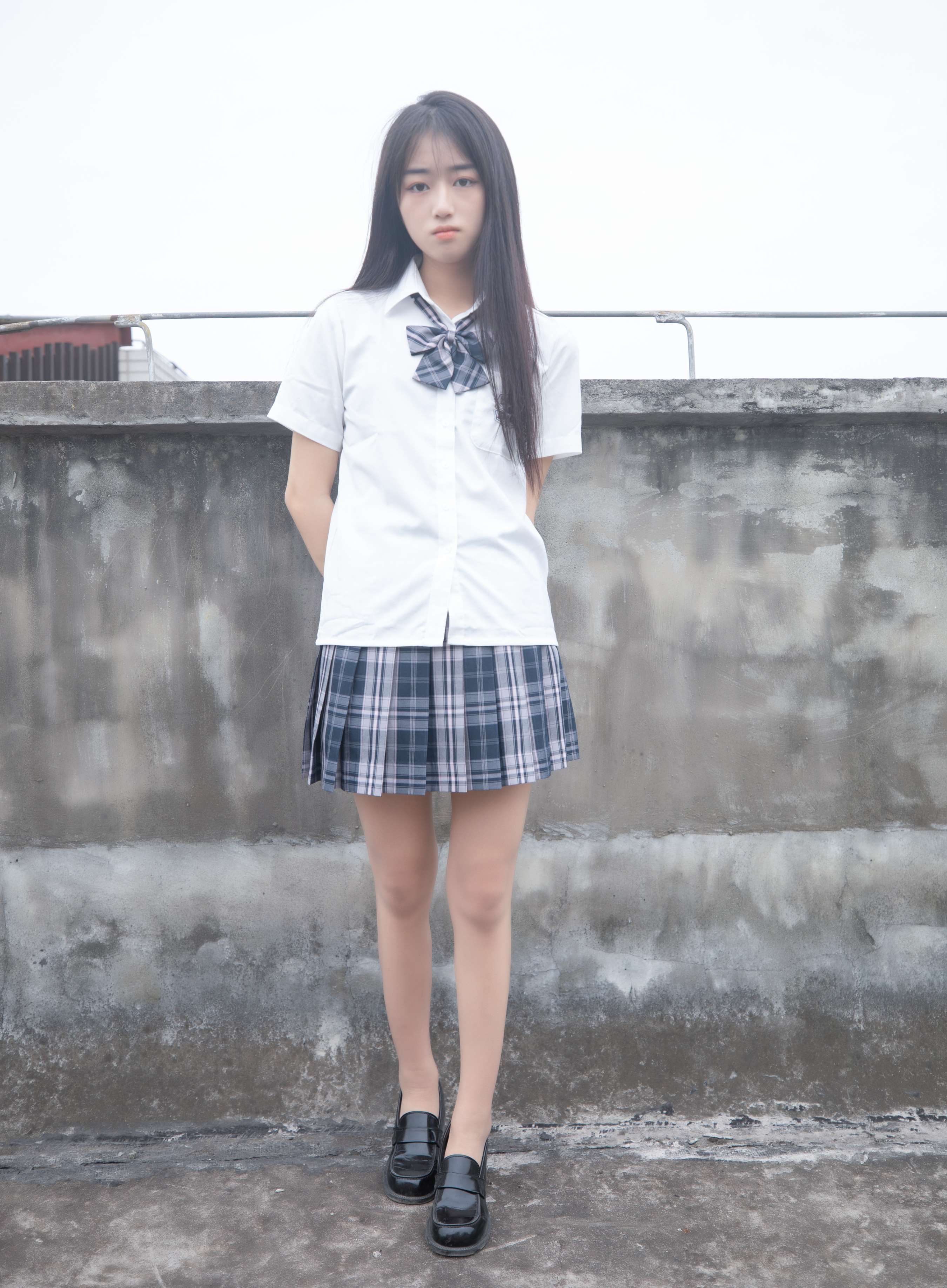 《娇娇天台JK少女》作品图