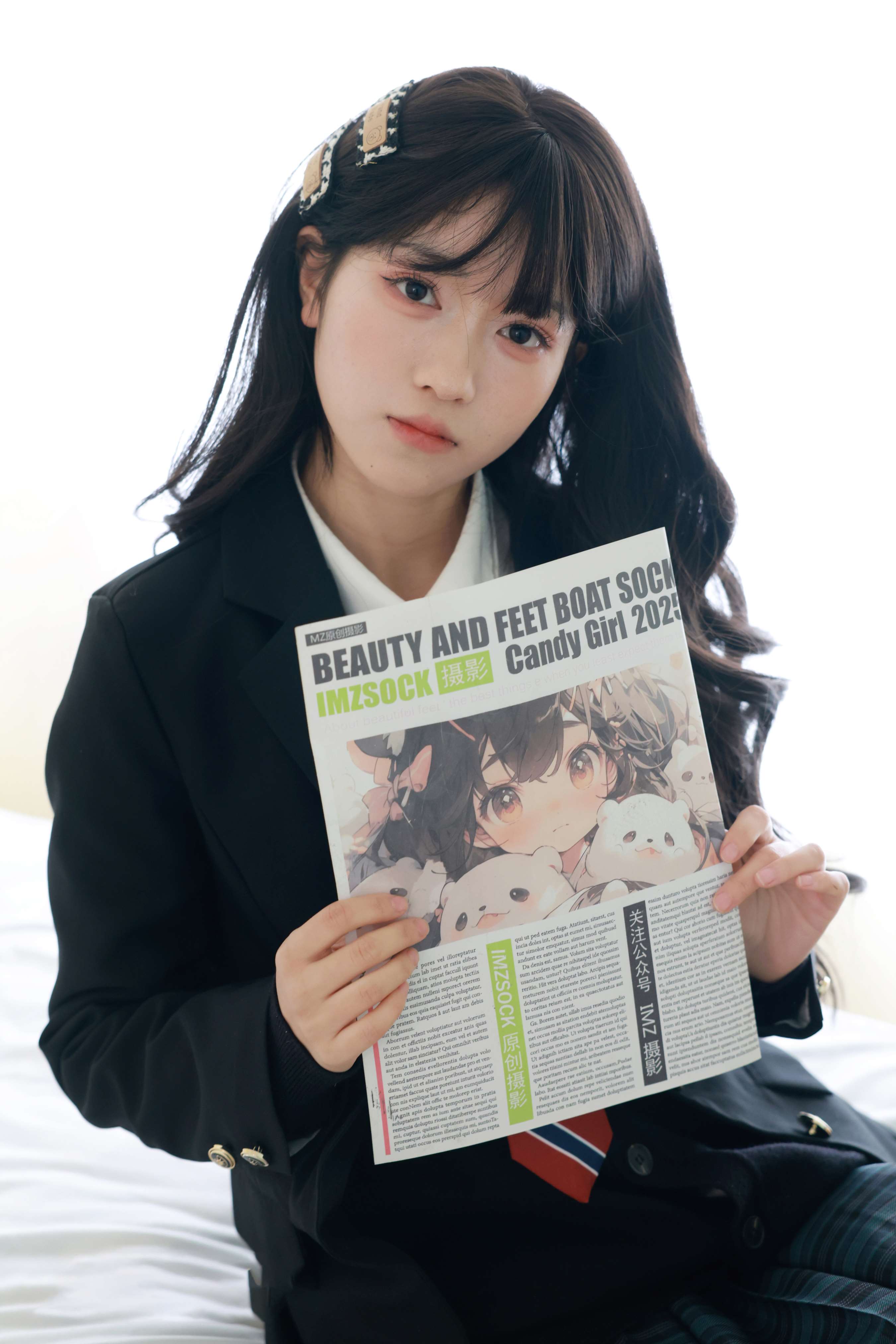 《可心 脱棉袜展嫩足》作品图