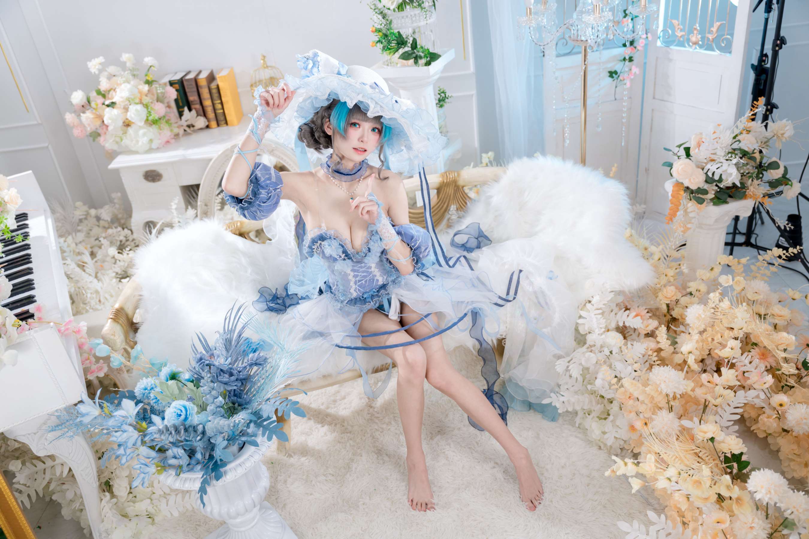 《九柒喵 柴郡 冰雪》作品图