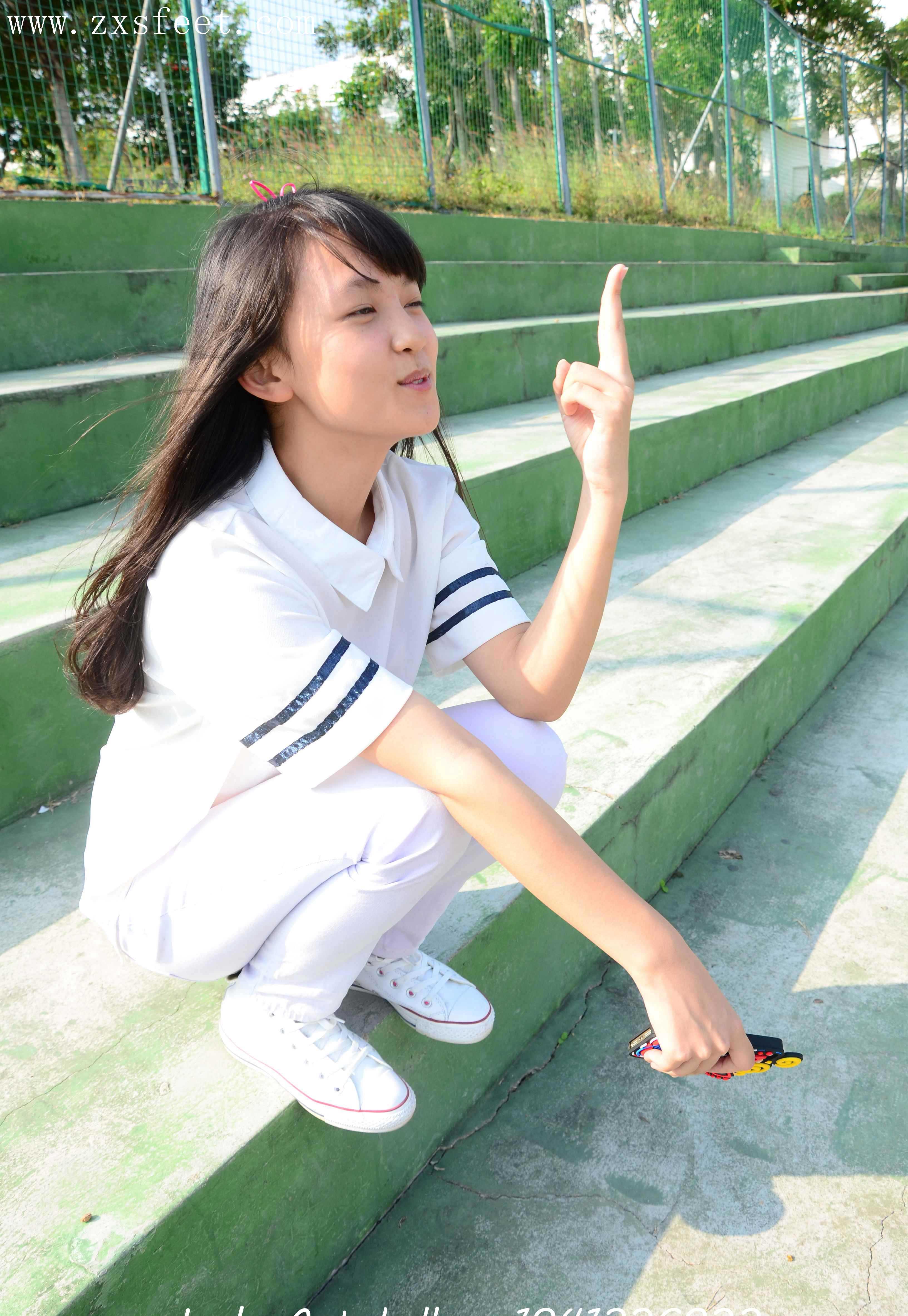 《校园的洁白青春》作品图