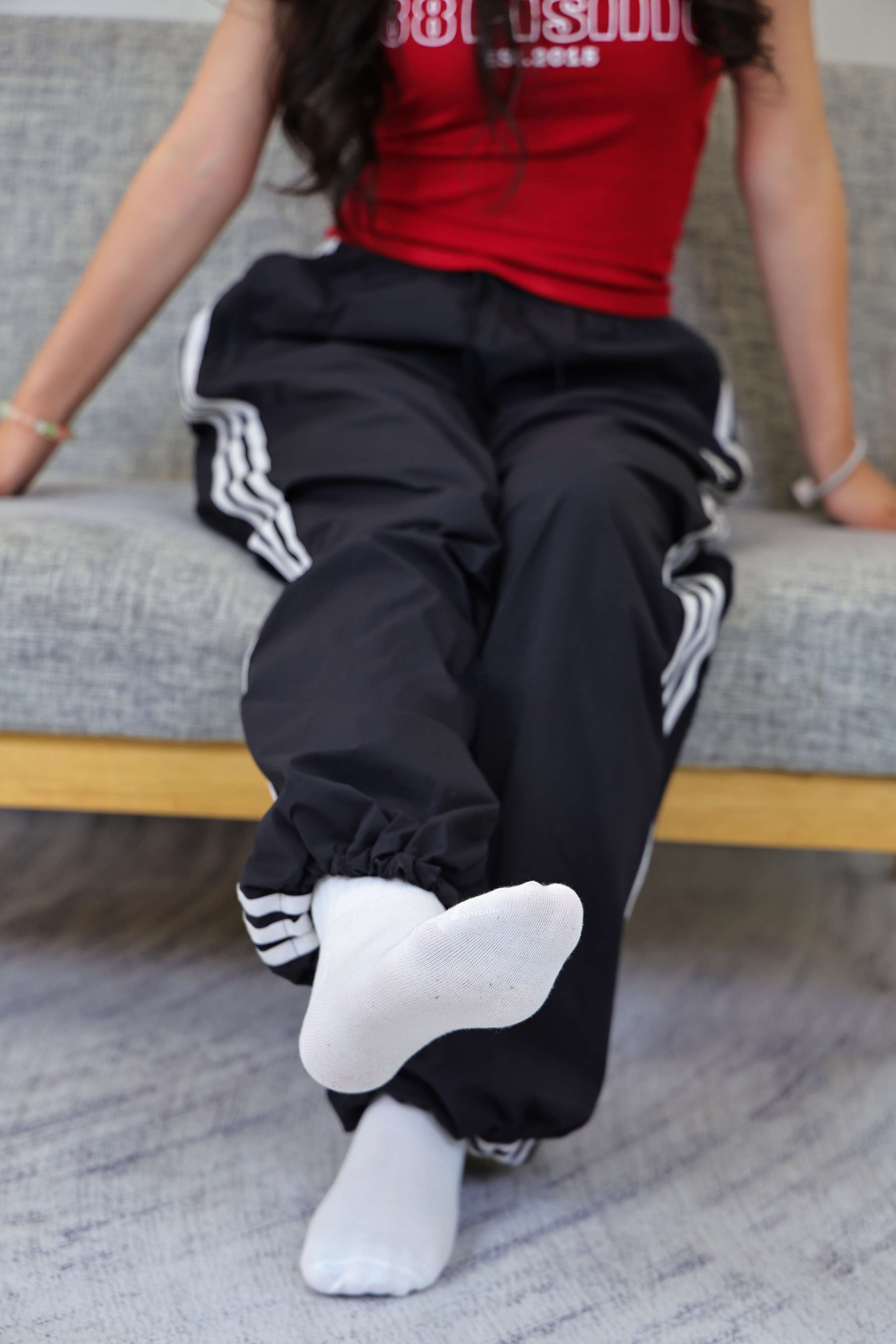 《佳茵-白棉袜の嫩足》作品图