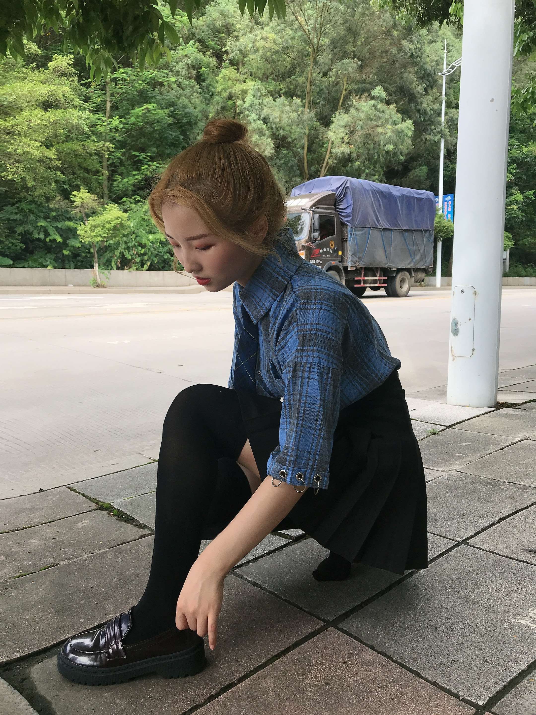 《一起来压马路呀+视频2个》作品图