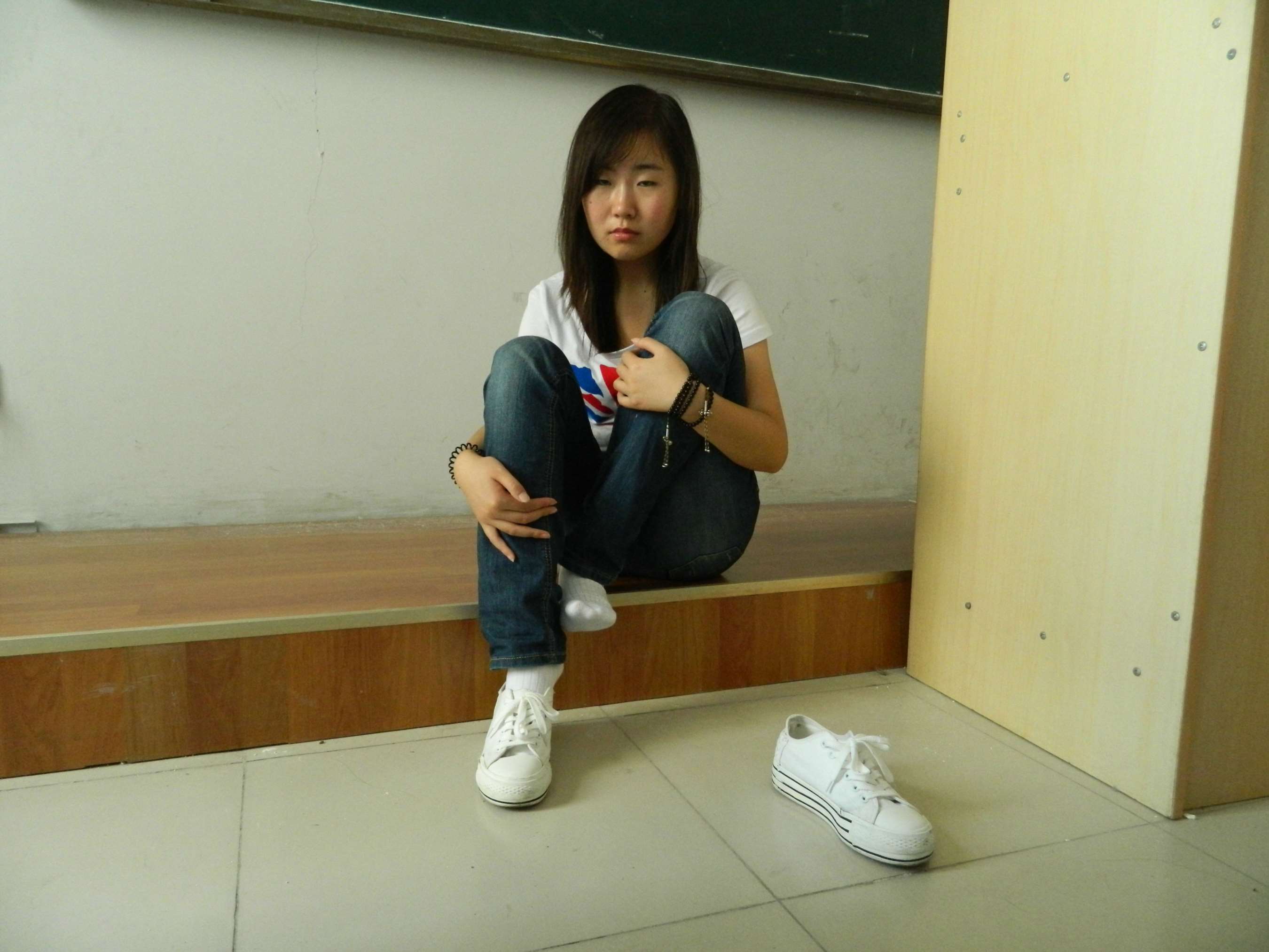 《小涵教室牛仔の棉袜》作品图