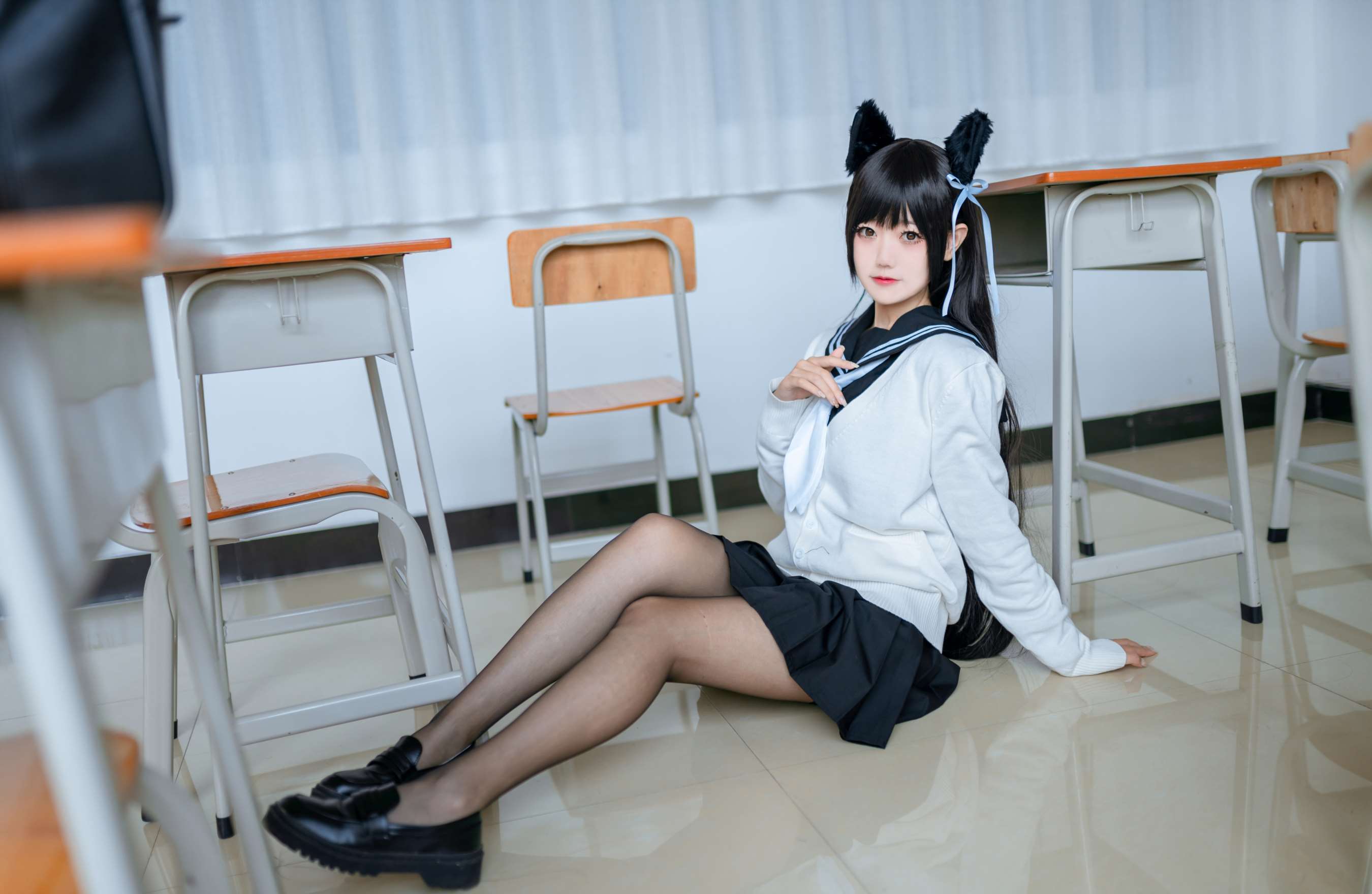 《教室皮鞋JK制服》作品图