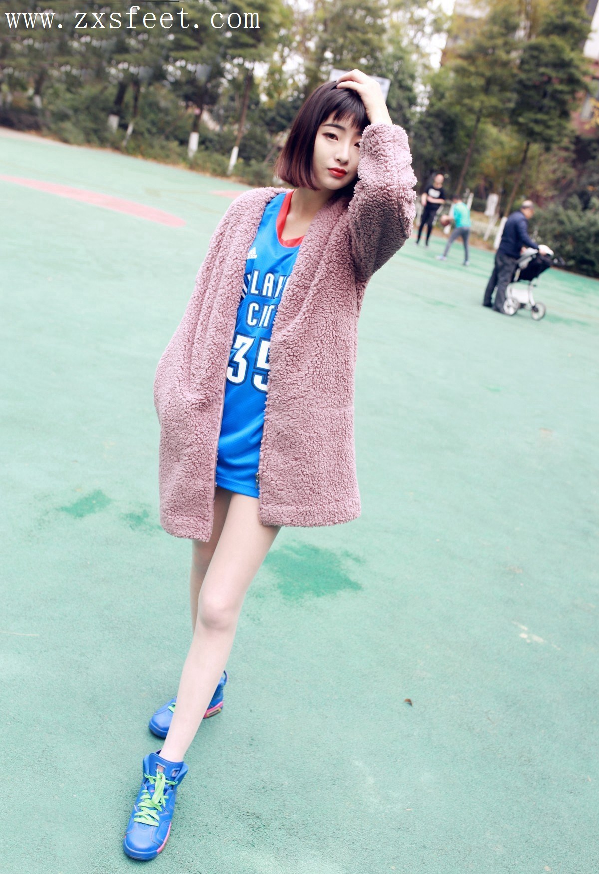 《篮球女孩》作品图