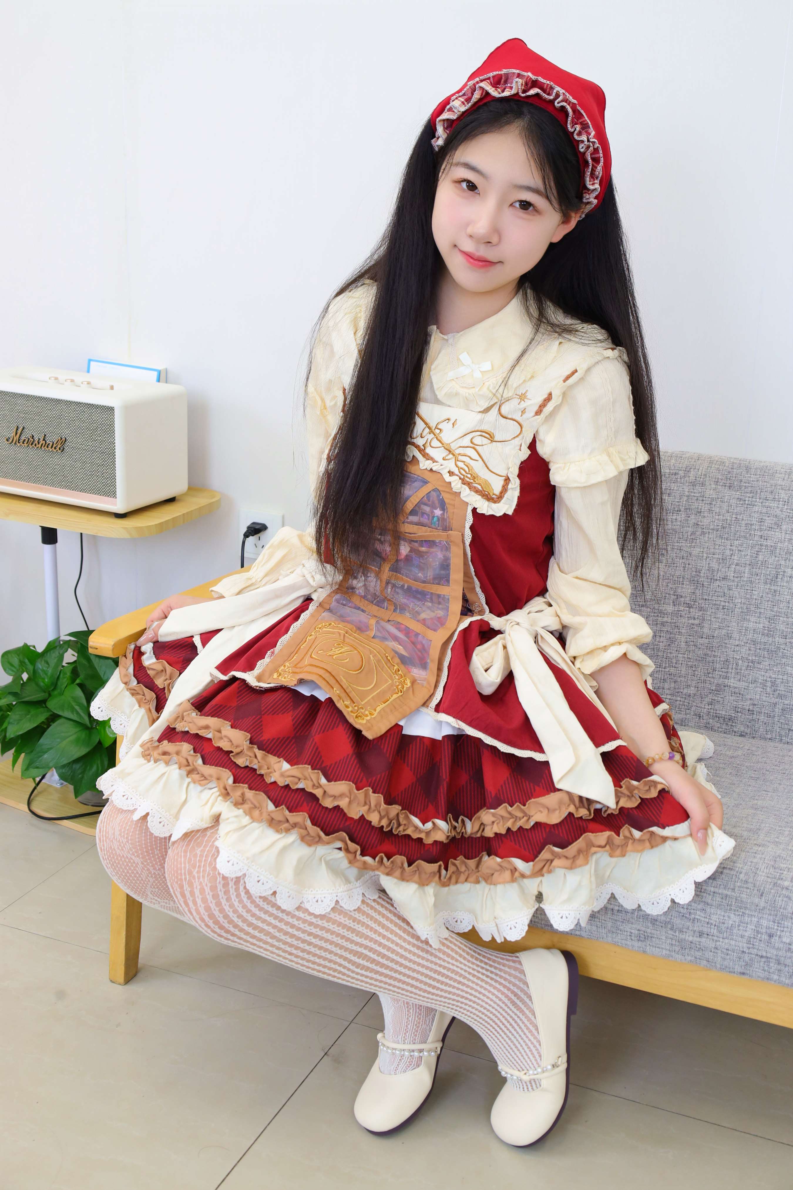 《佳茵 洛丽塔の镂空渔网足》作品图