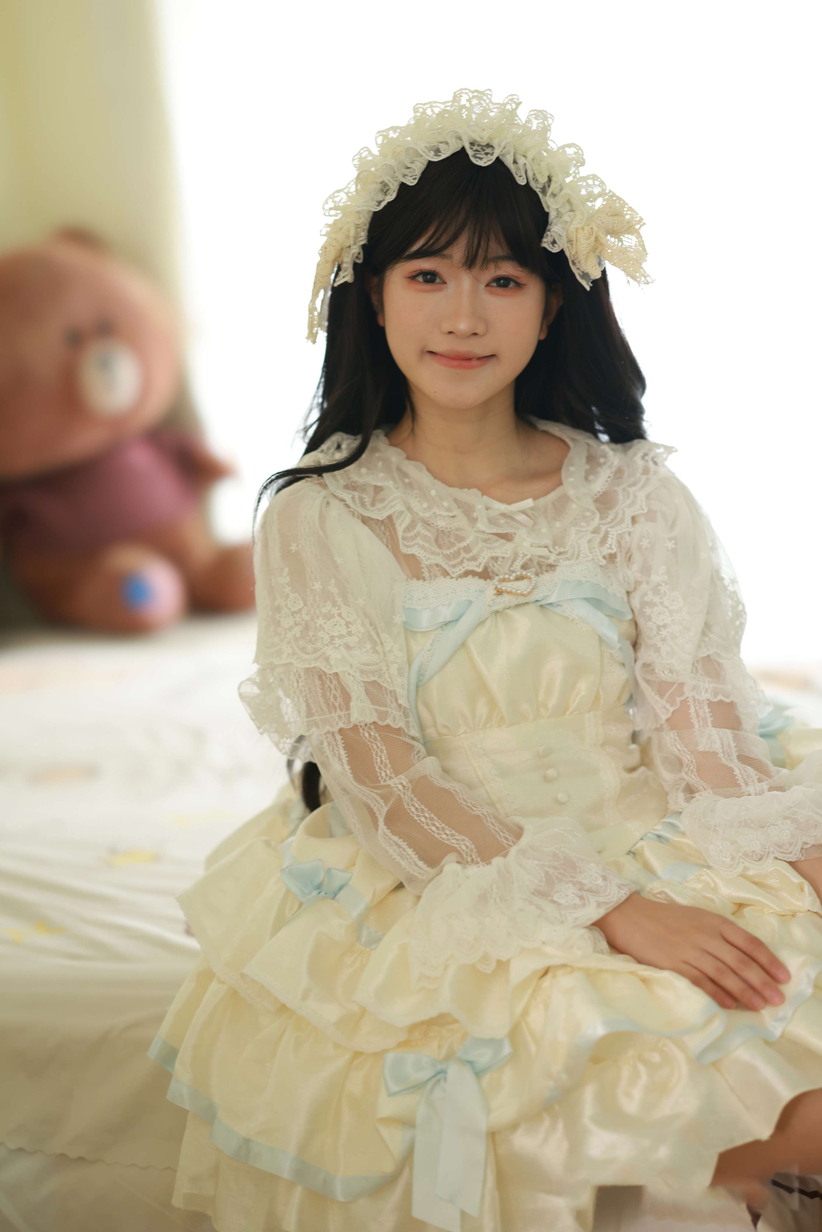 《可心 公主裙の棉袜美足》作品图