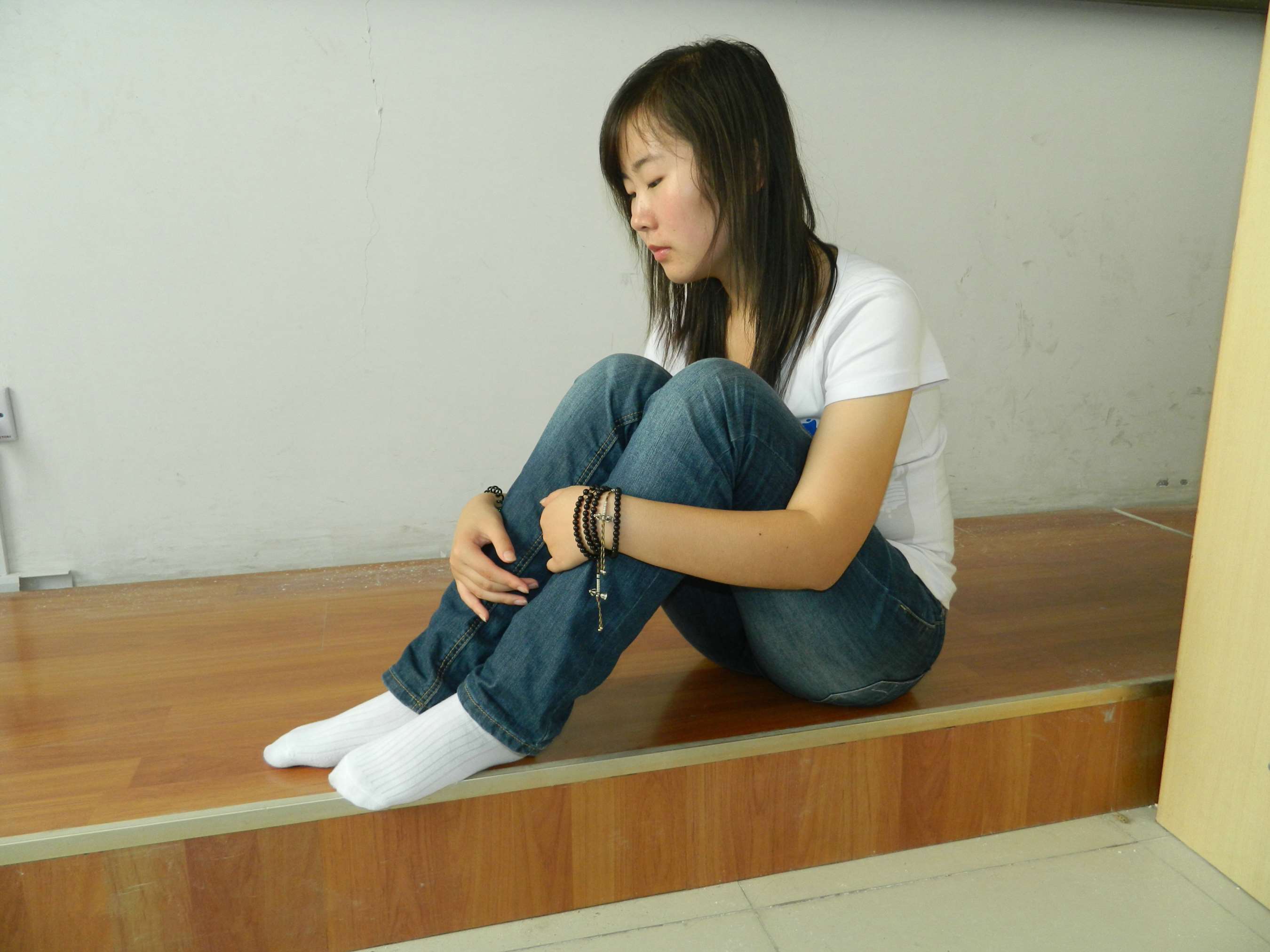 《小涵教室牛仔の棉袜》作品图