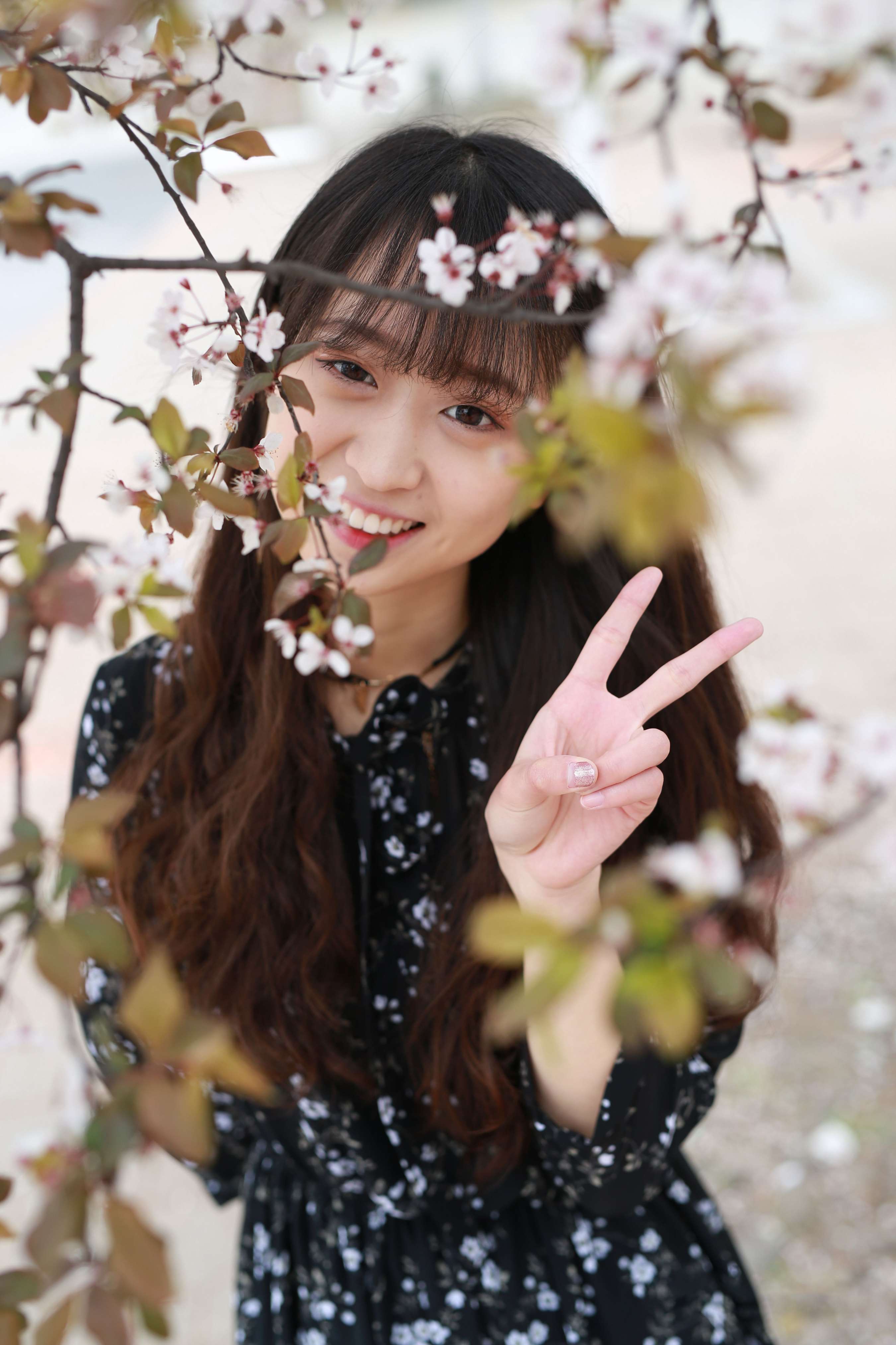 《蓝雪 碎花裙の嫩足》作品图