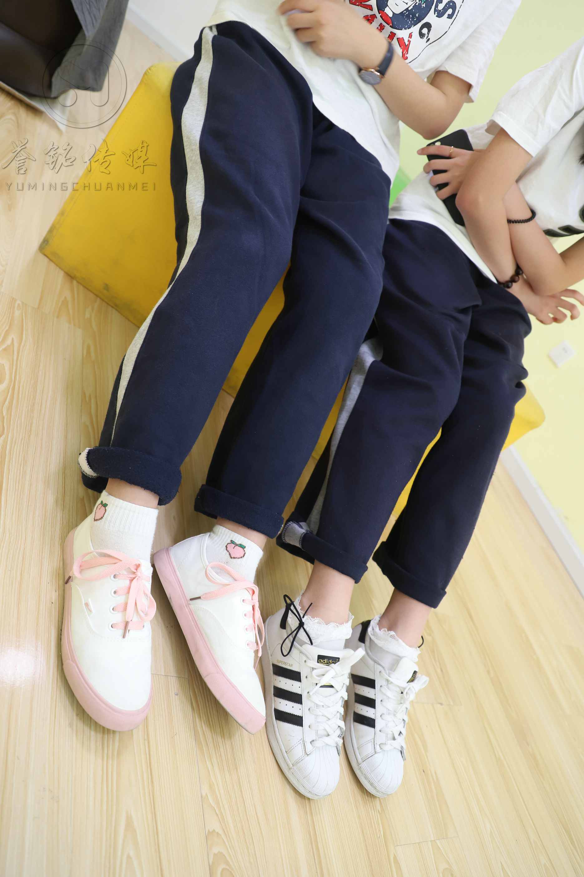 《喜欢白色的姐妹》作品图