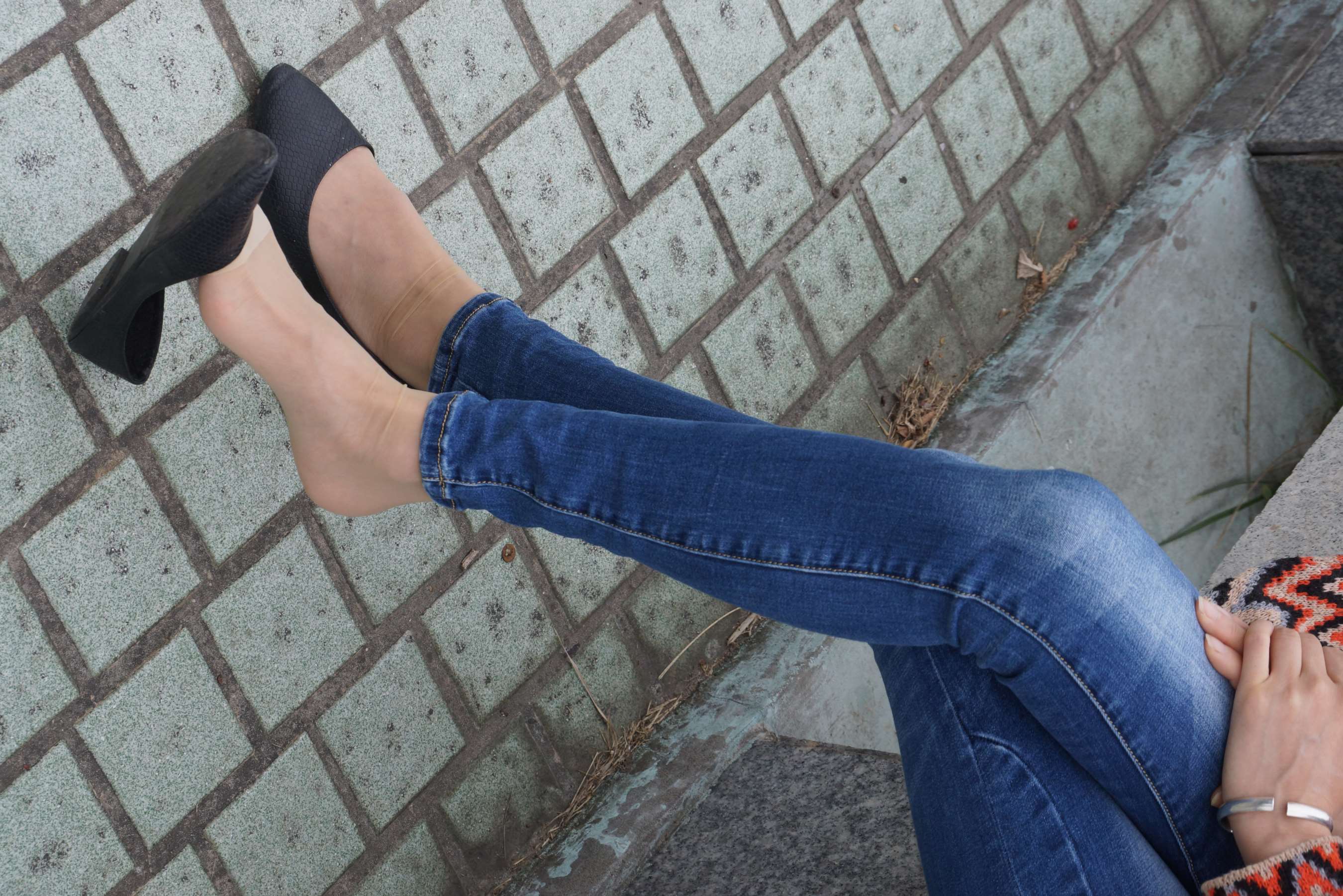 《小姐姐牛仔の短丝足》作品图