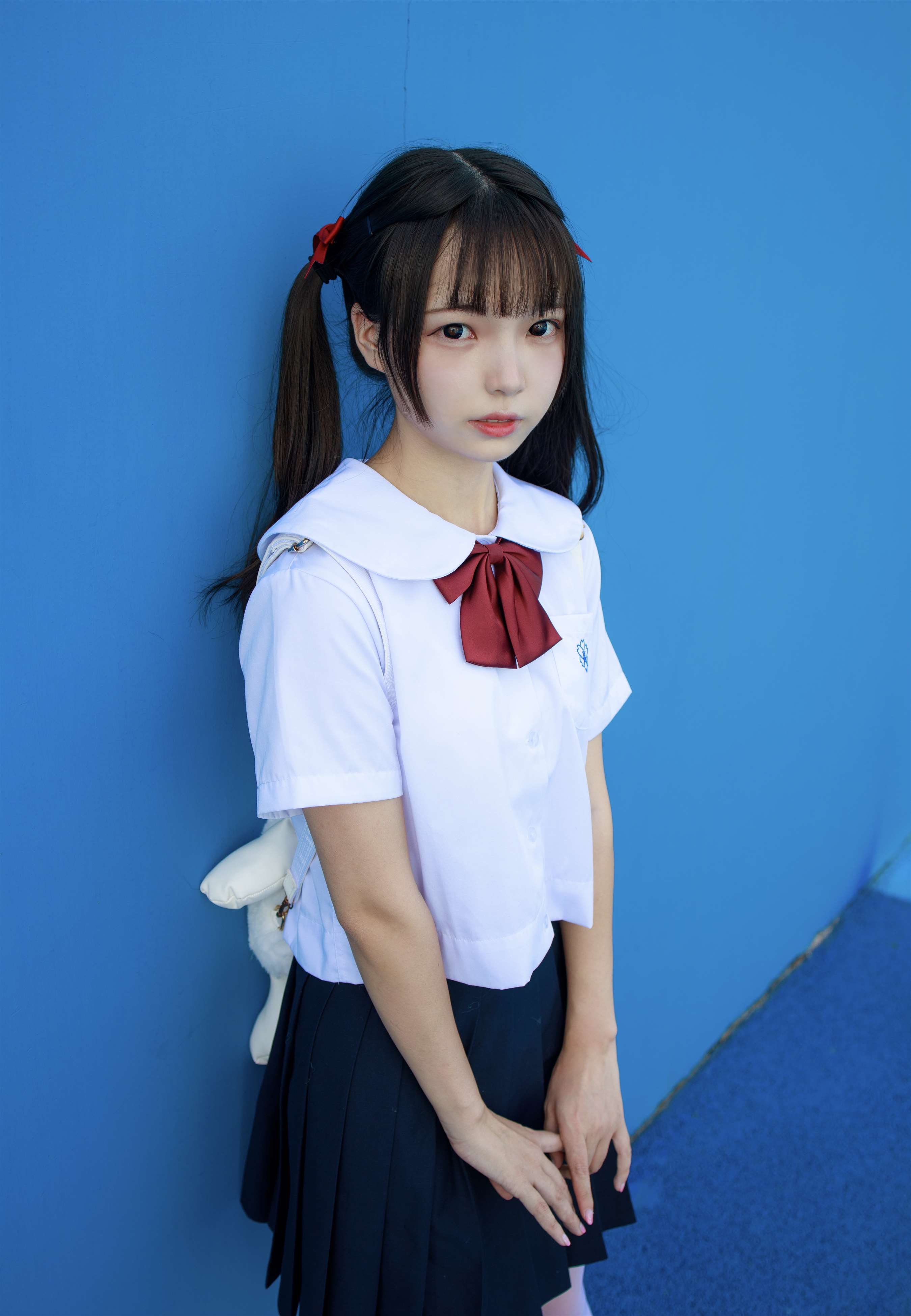 《日系学院风の白丝脚丫+视频1个》作品图