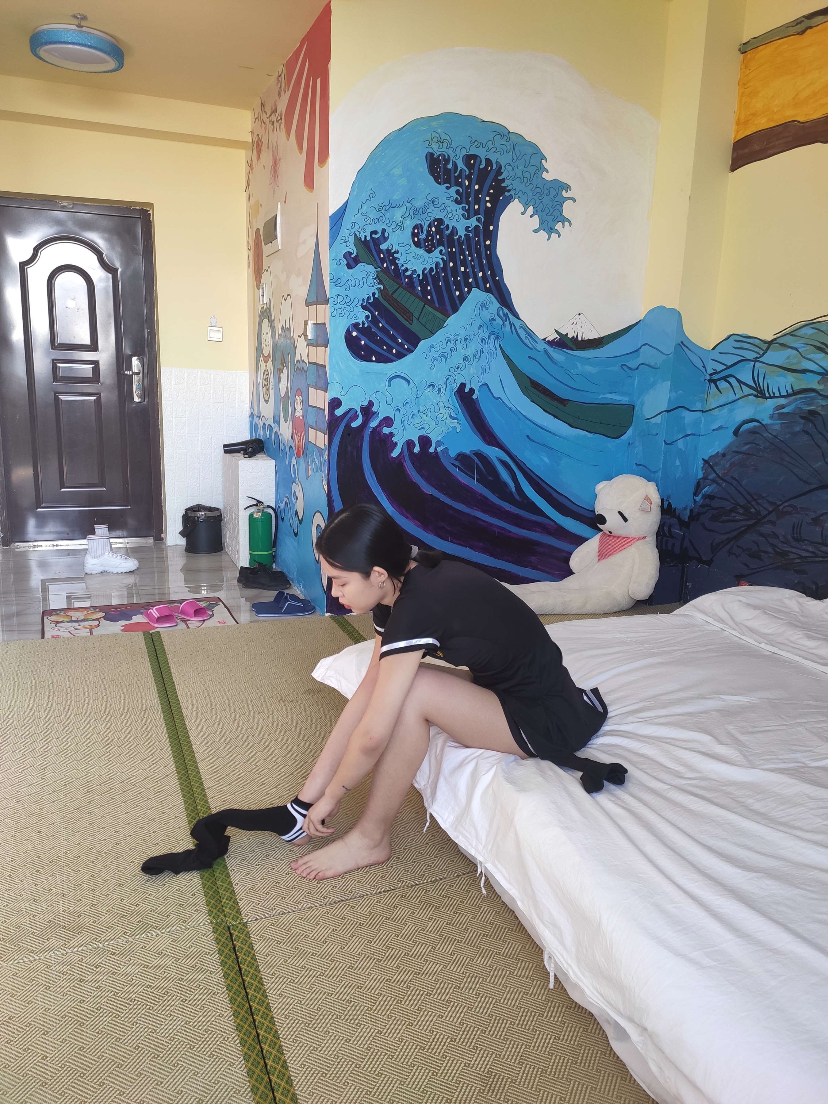 《周婧娉的黑长袜》作品图