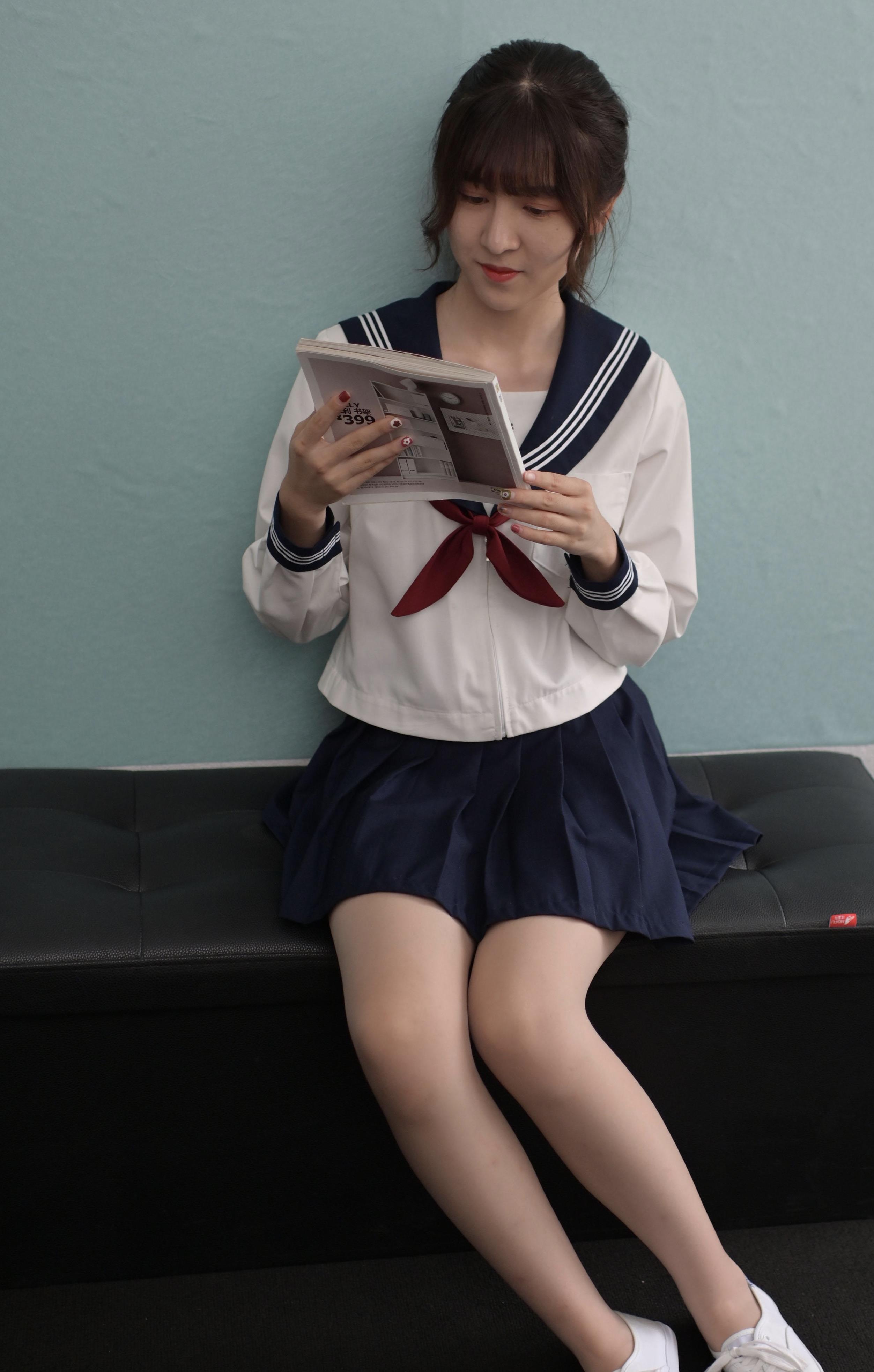 《日系JK制服の多套袜子脚》作品图