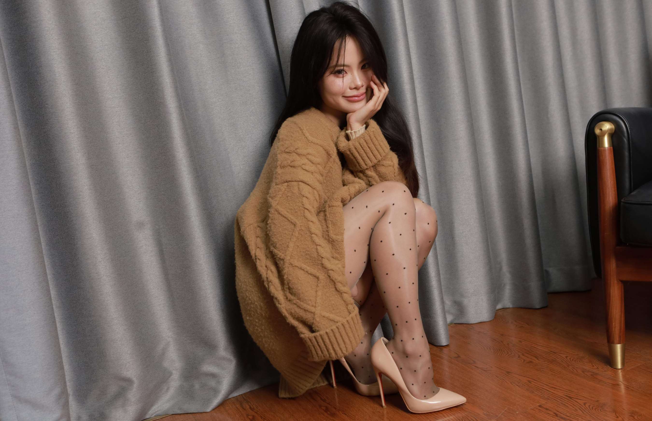 《兔兔 吊带波点》作品图