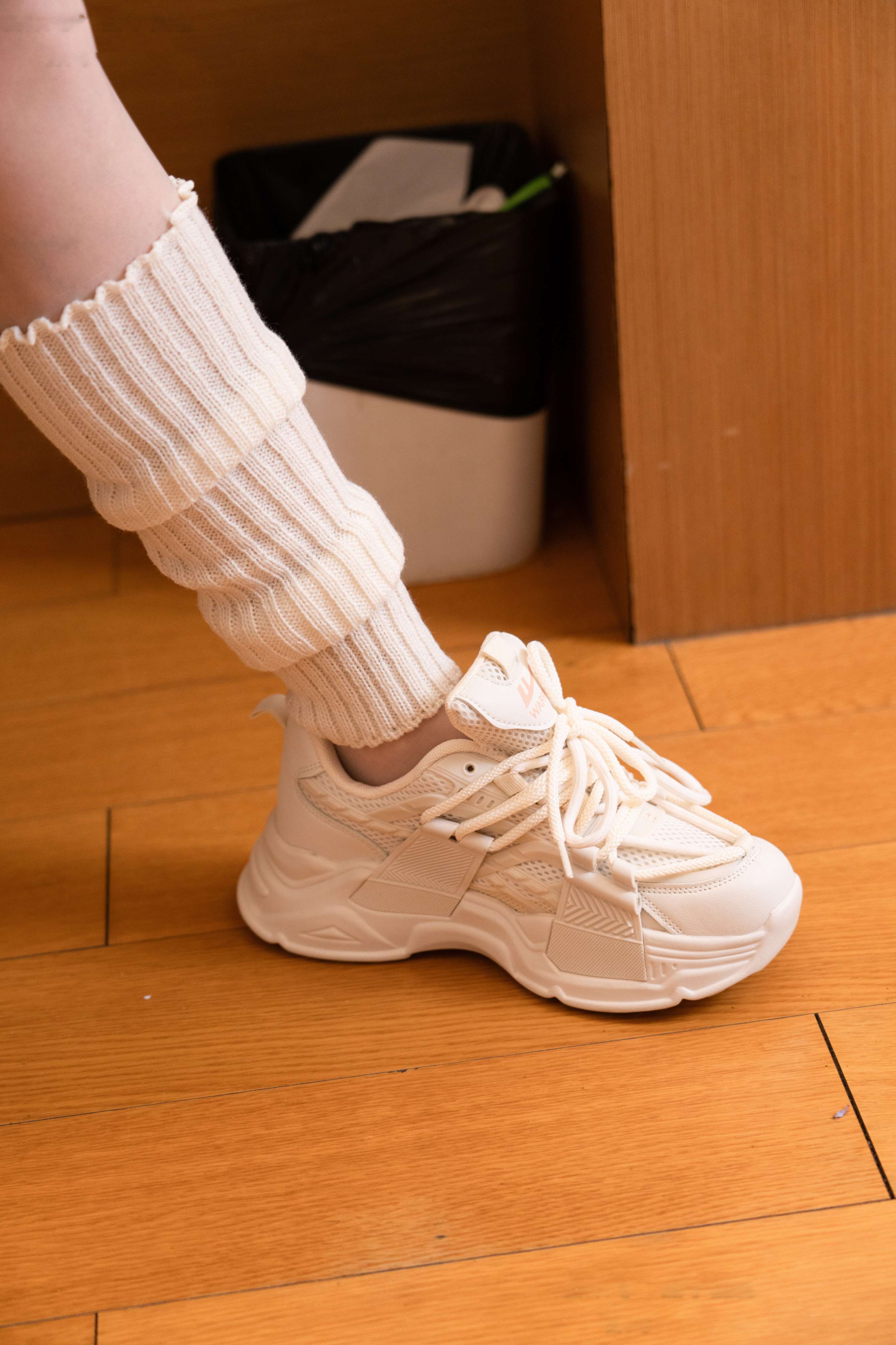 《齐齐-运动鞋、薄白丝》作品图