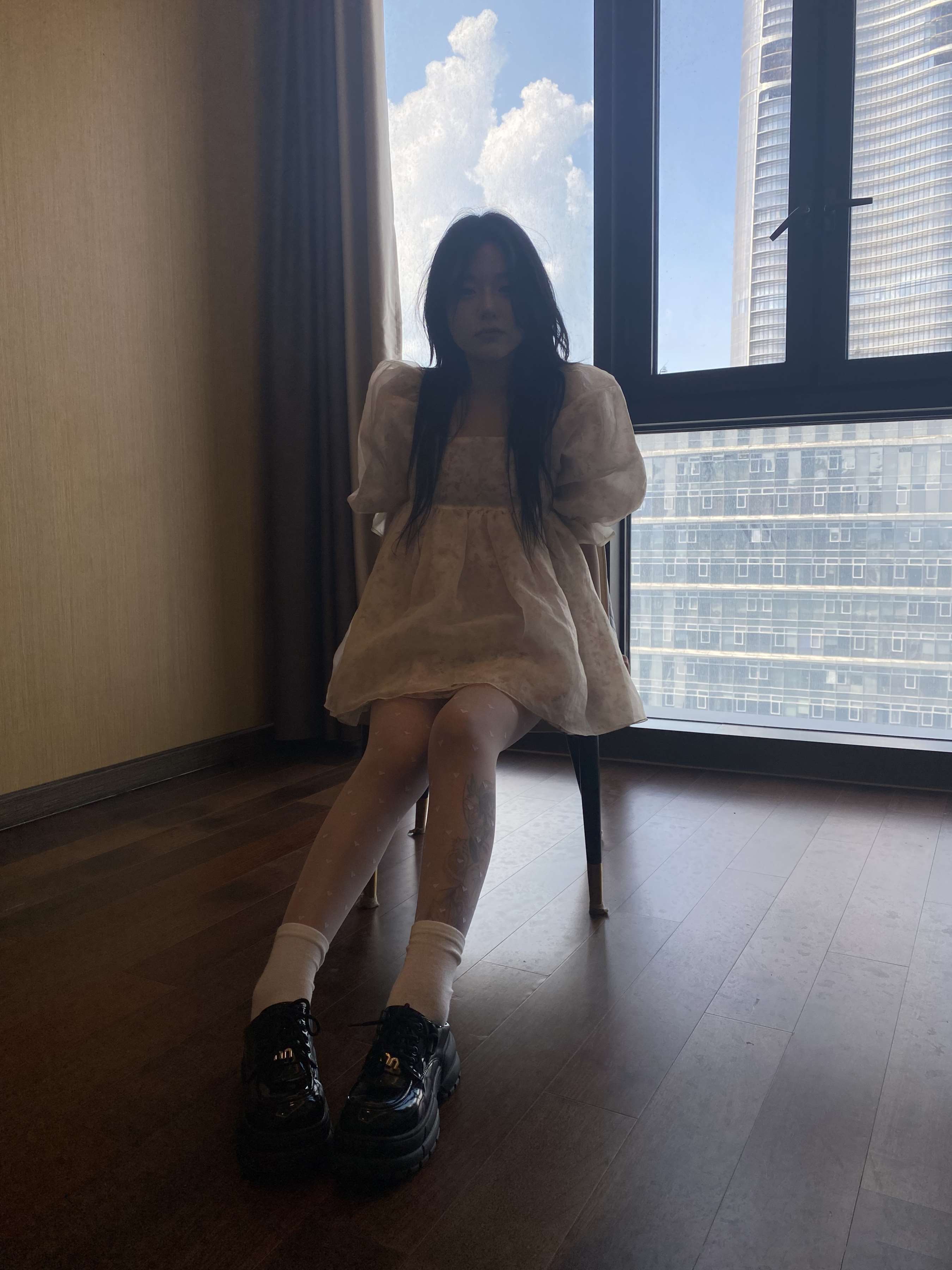 《婉婉 心形薄丝》作品图