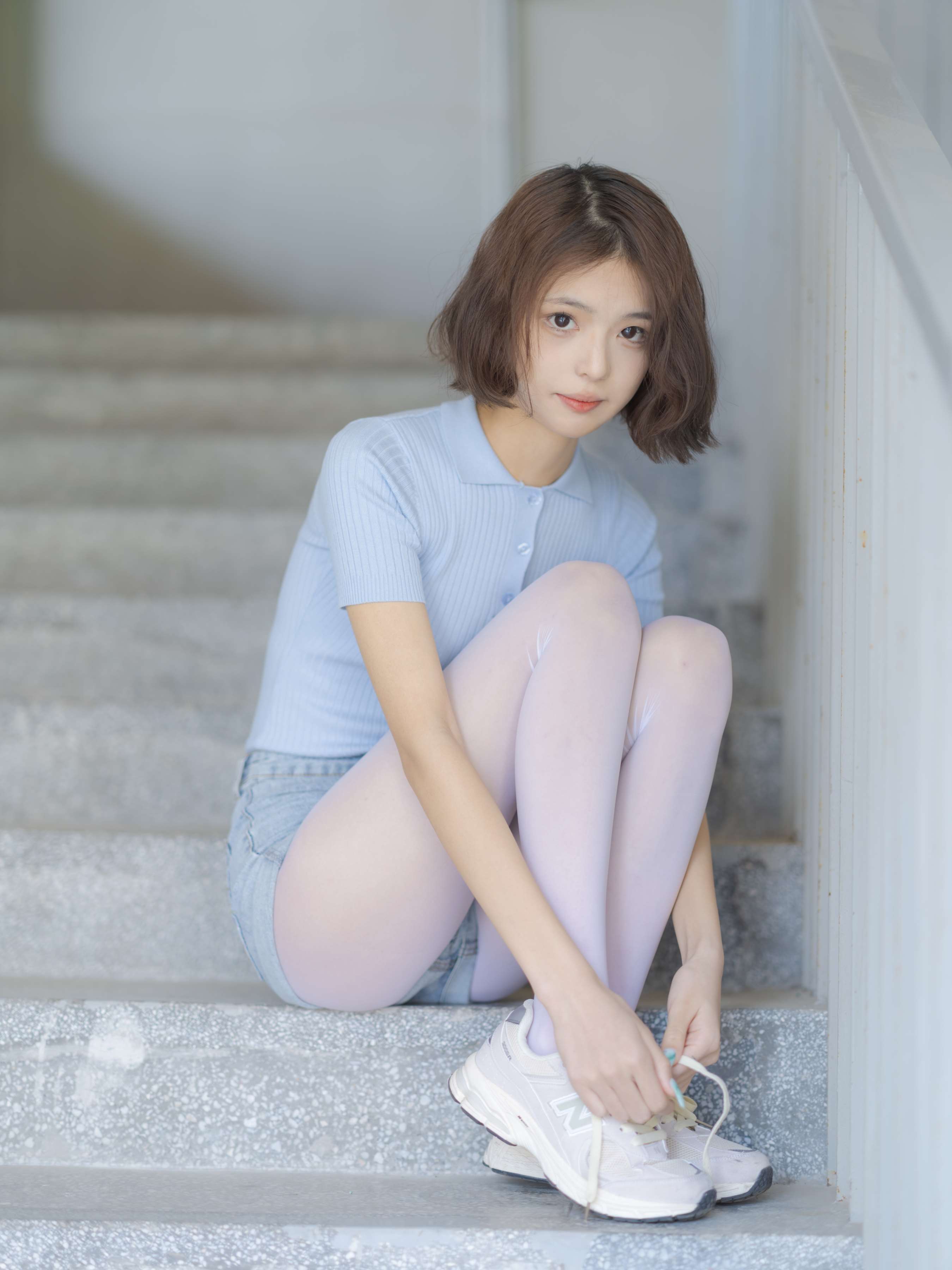 《媛媛-试拍-15D超薄白丝》作品图