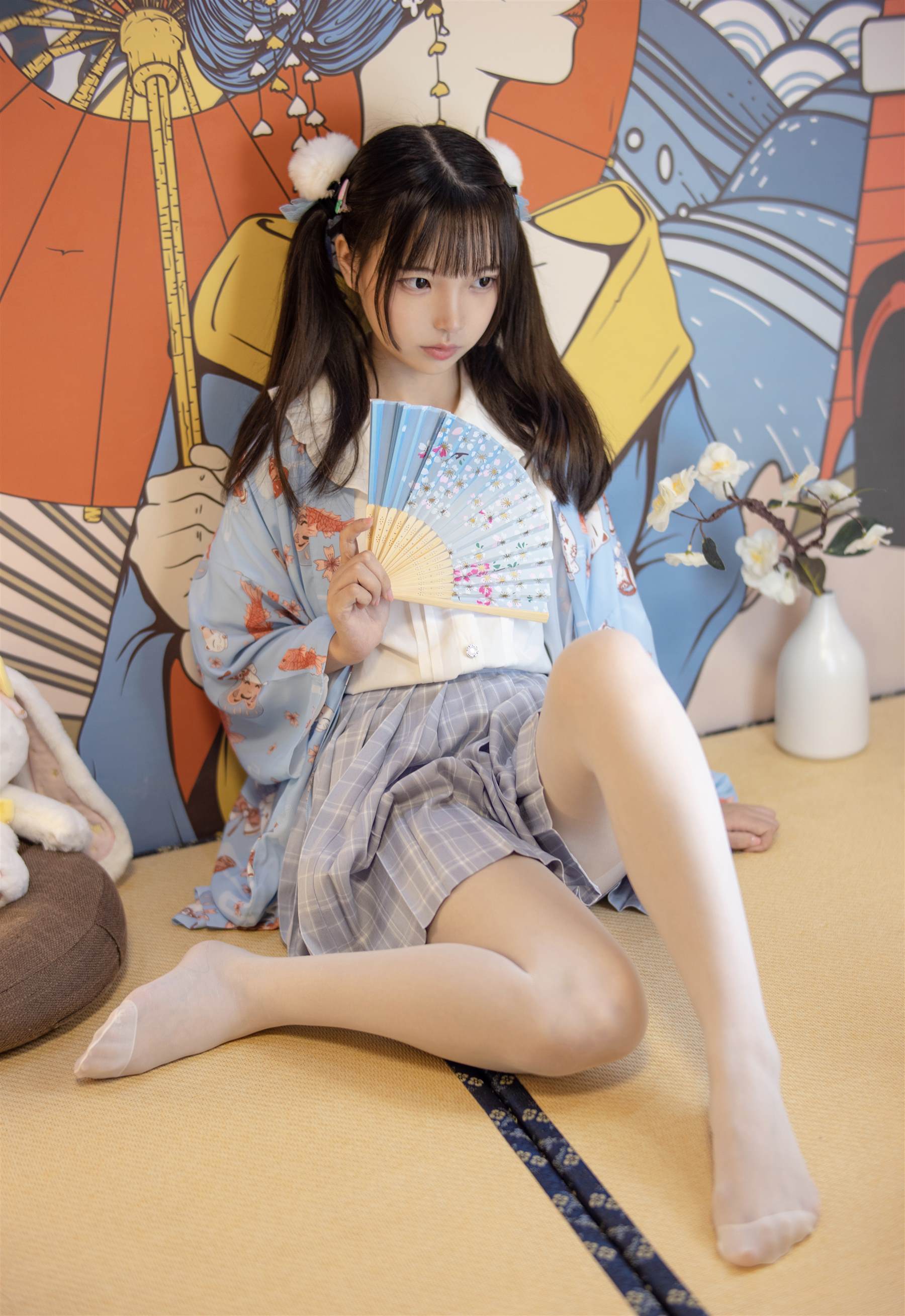 《日系和服の丝袜脚丫+视频1个》作品图