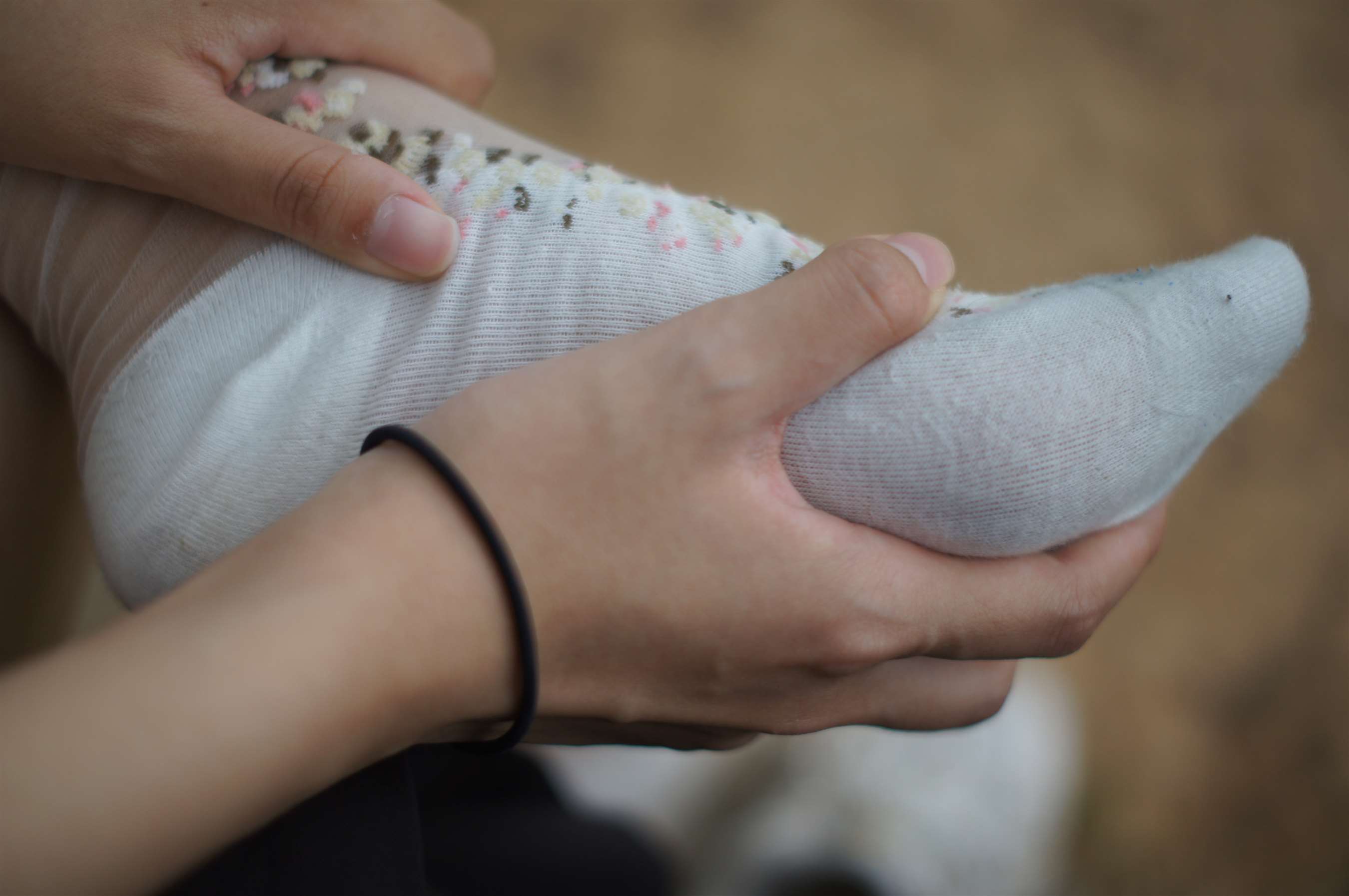 《小碎花玻璃丝袜》作品图