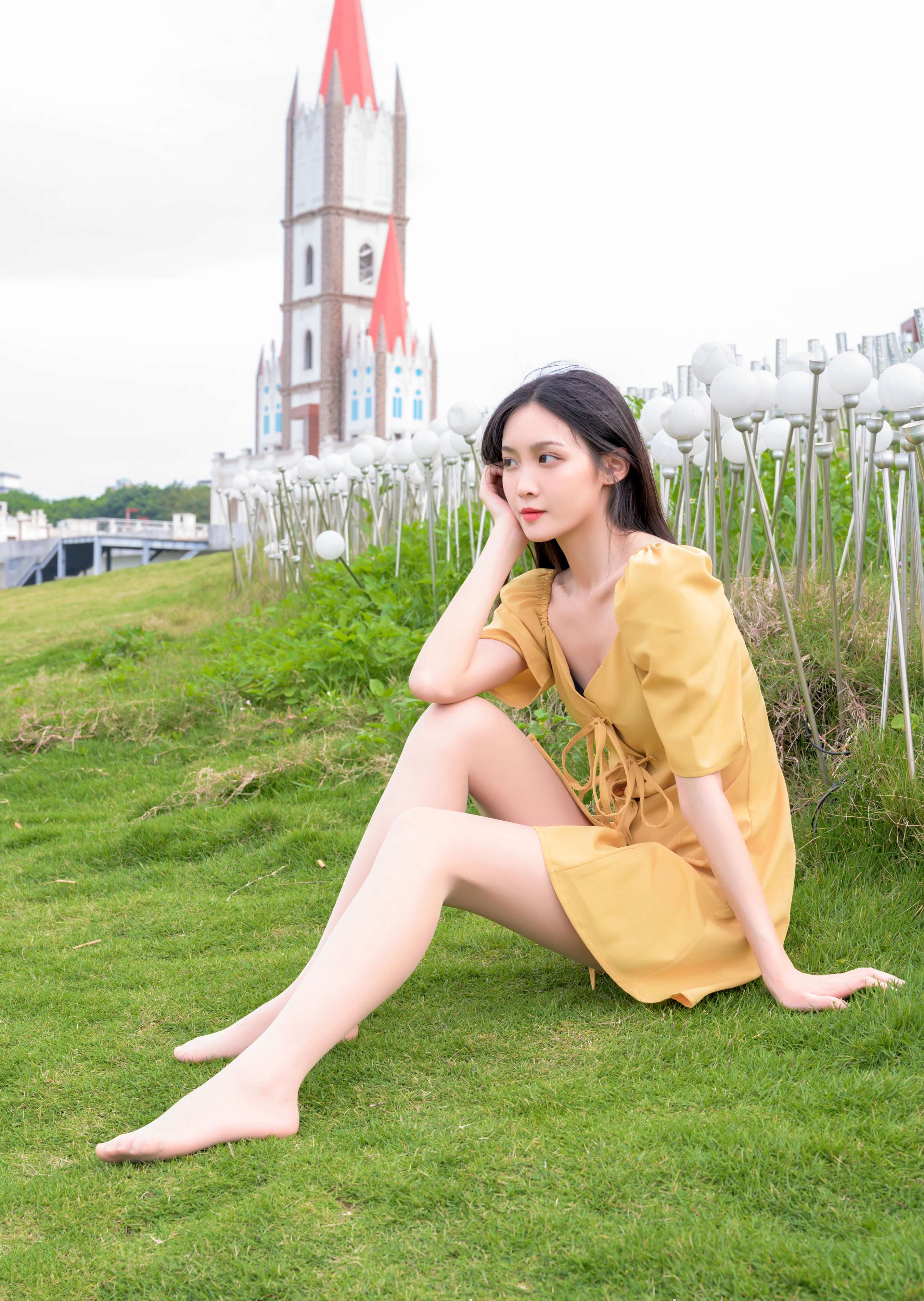 《君君小姐姐天气好一起去郊游吧》作品图