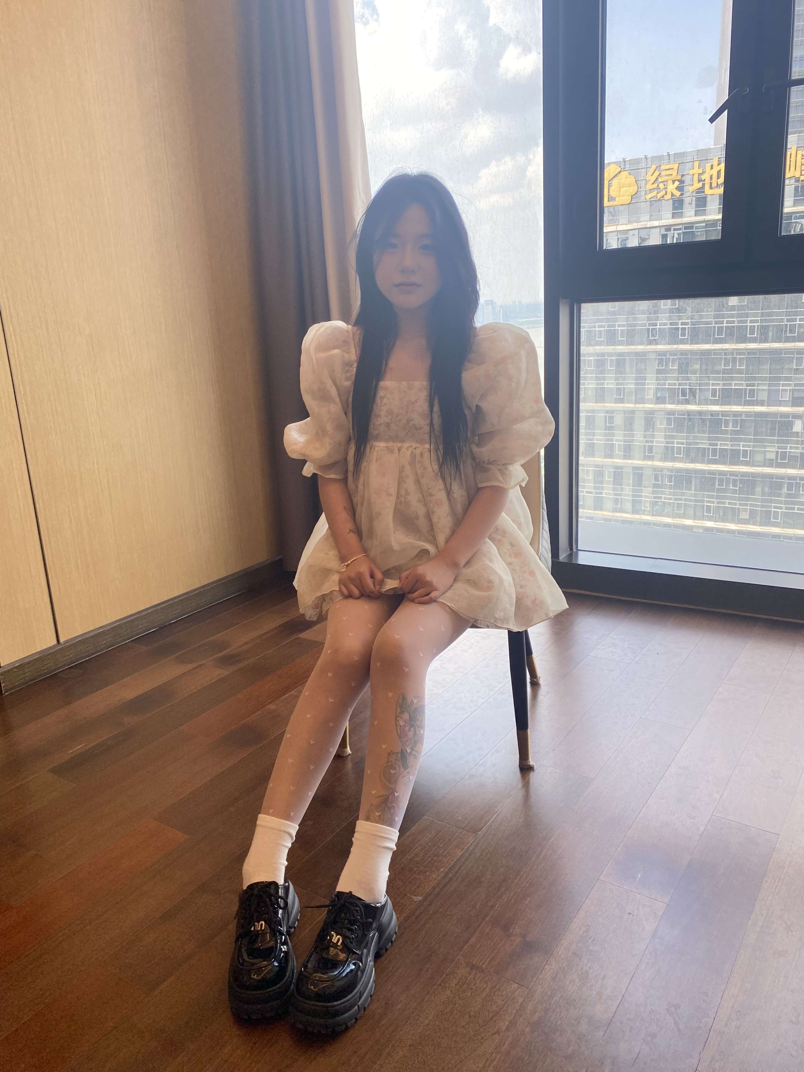 《婉婉 心形薄丝》作品图