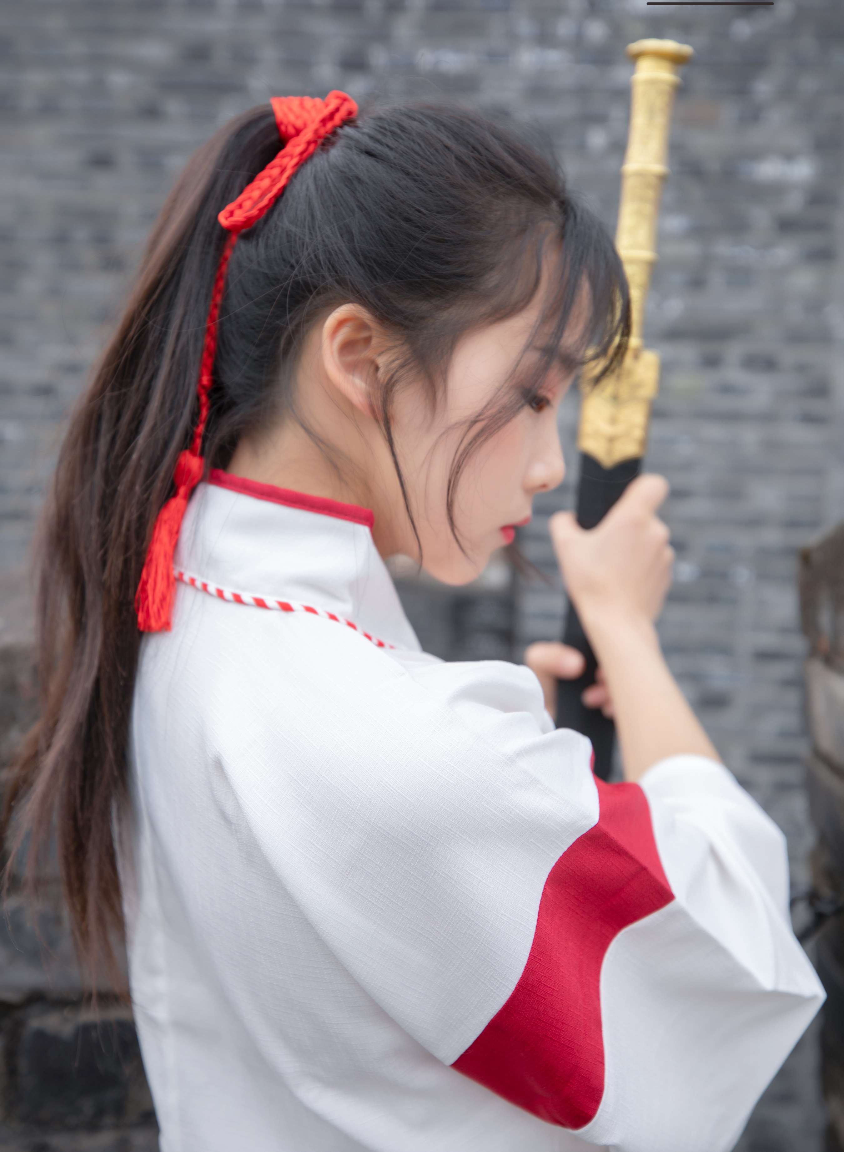 《灵唯女孩长城古装》作品图