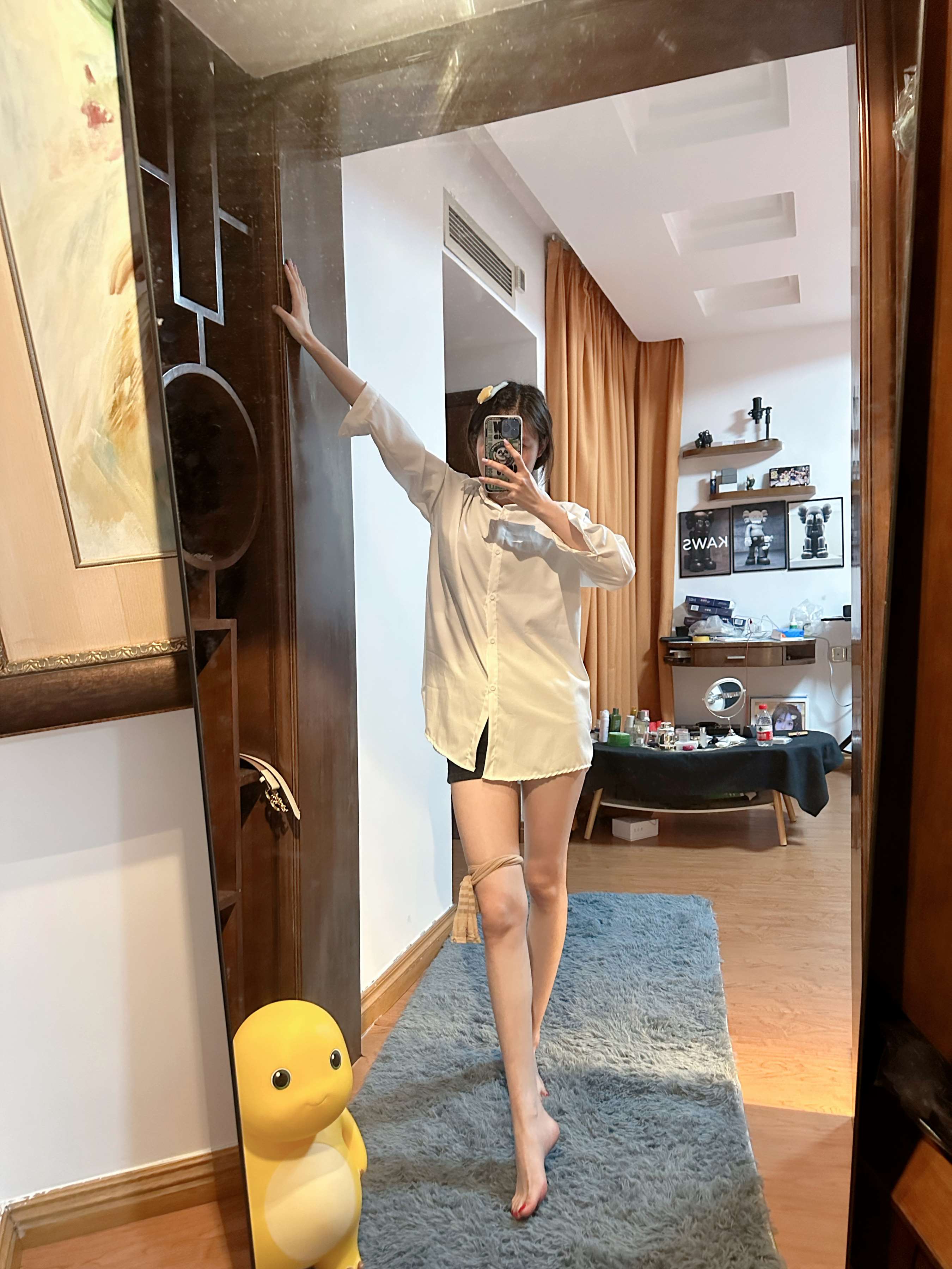 《抖音网红足模肉丝》作品图