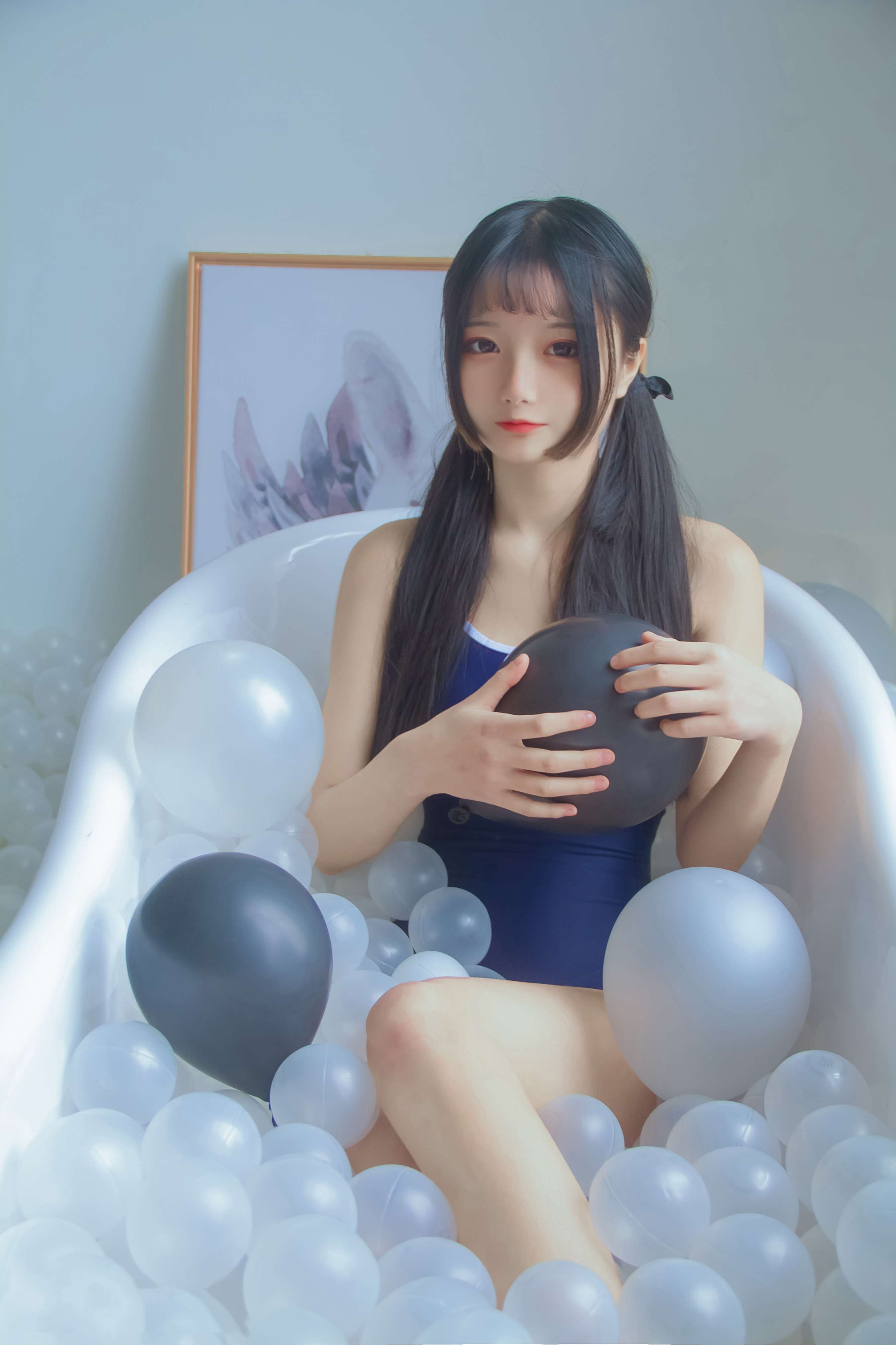 《少女死库水の海洋球》作品图