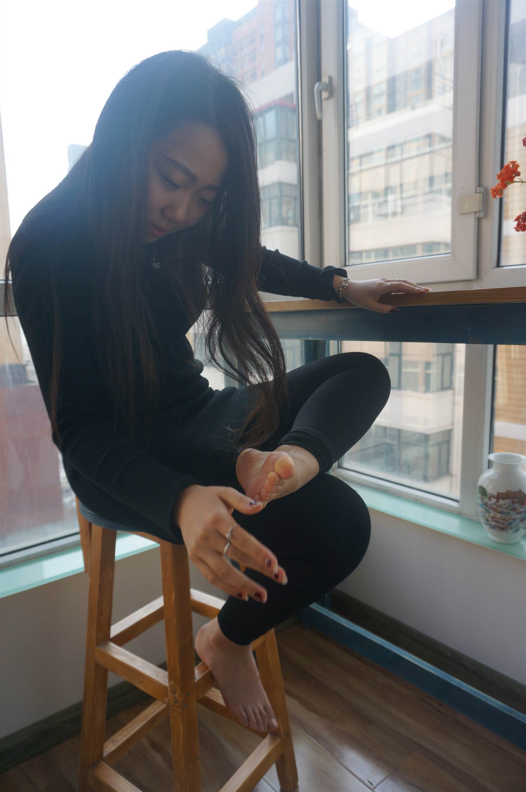 《小竹红色的回忆の裸足+视频1个》作品图