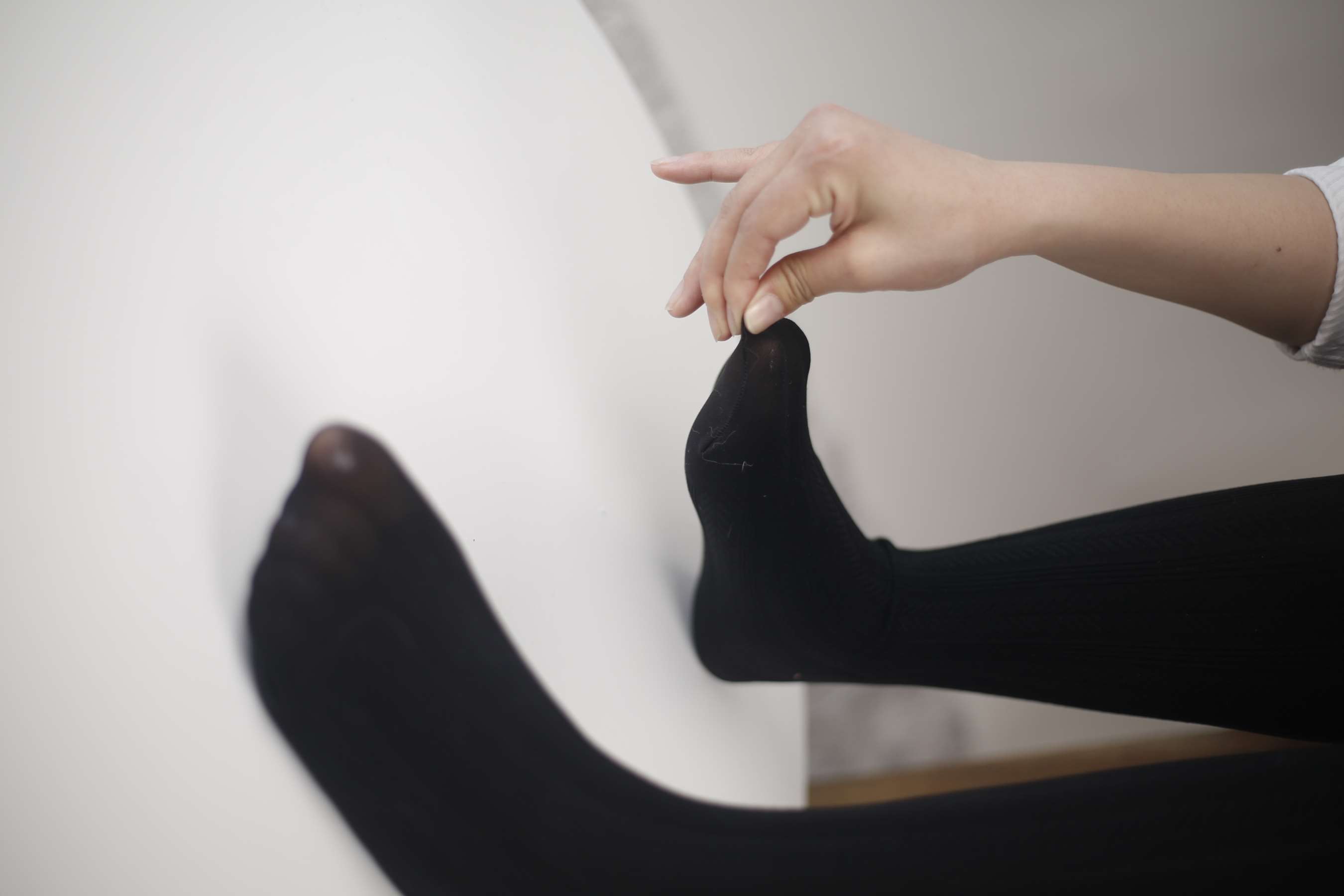 《小糖果微甜 厚黑中跟》作品图