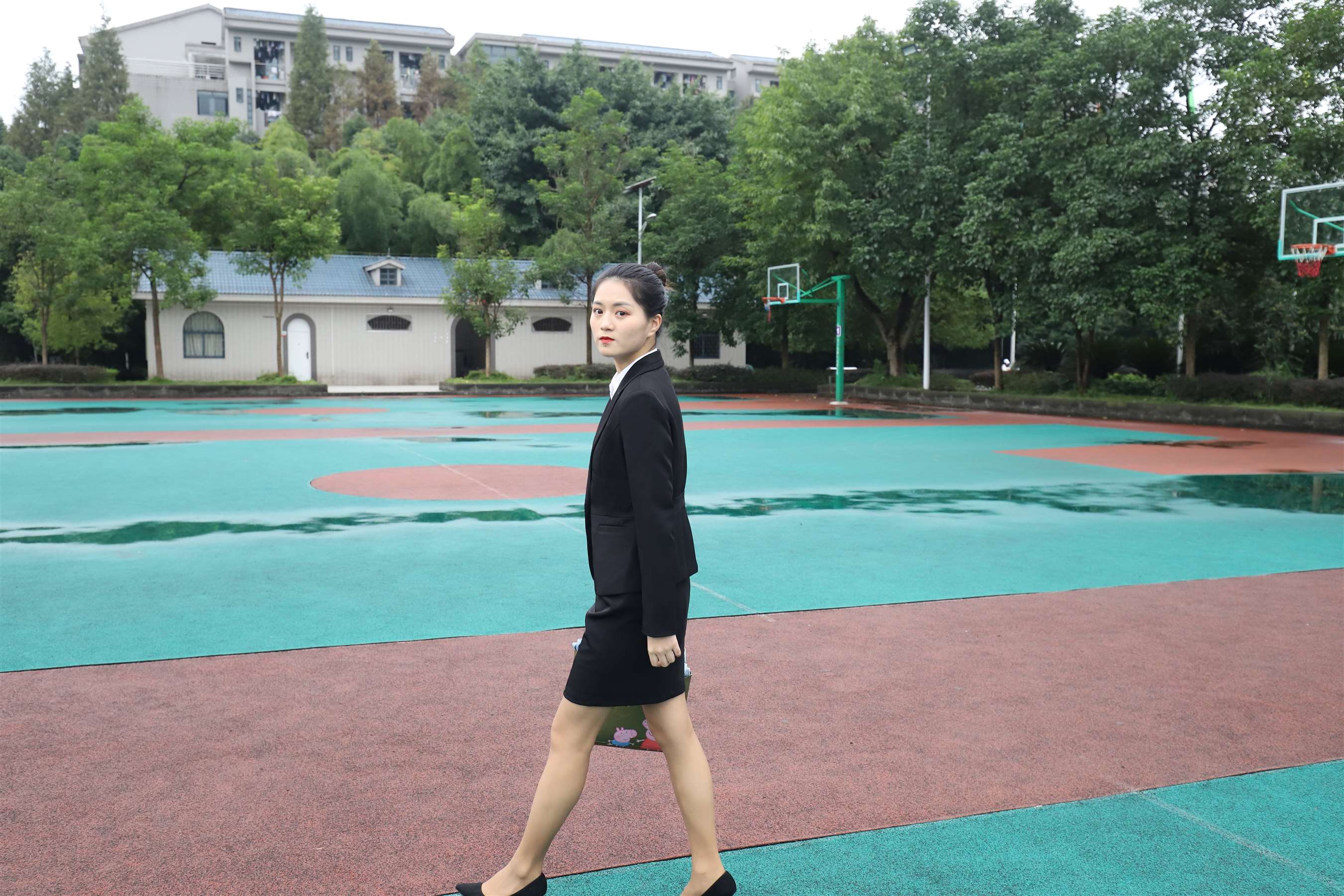 《大四学姐职业装》作品图