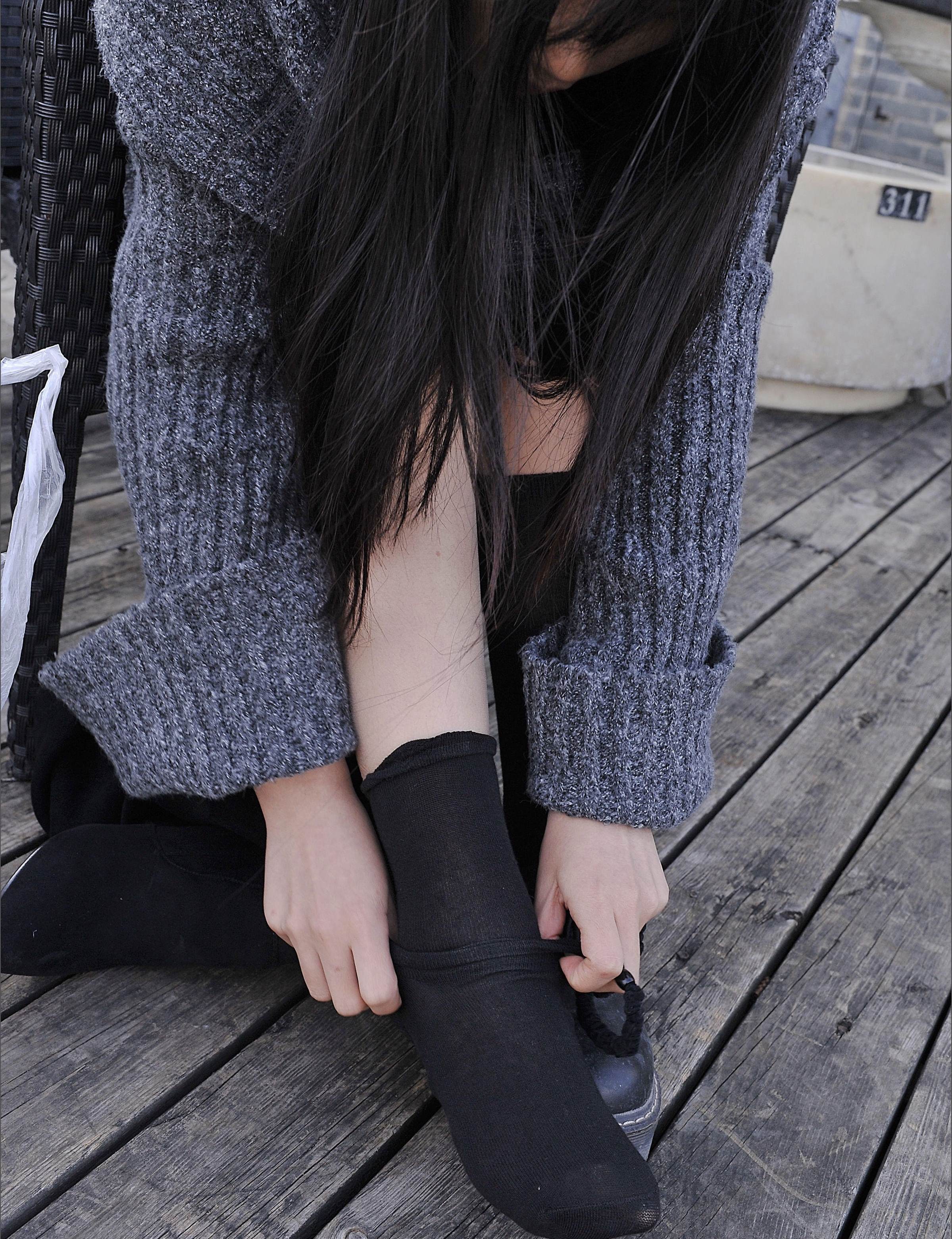 《日系风の棉袜脚》作品图