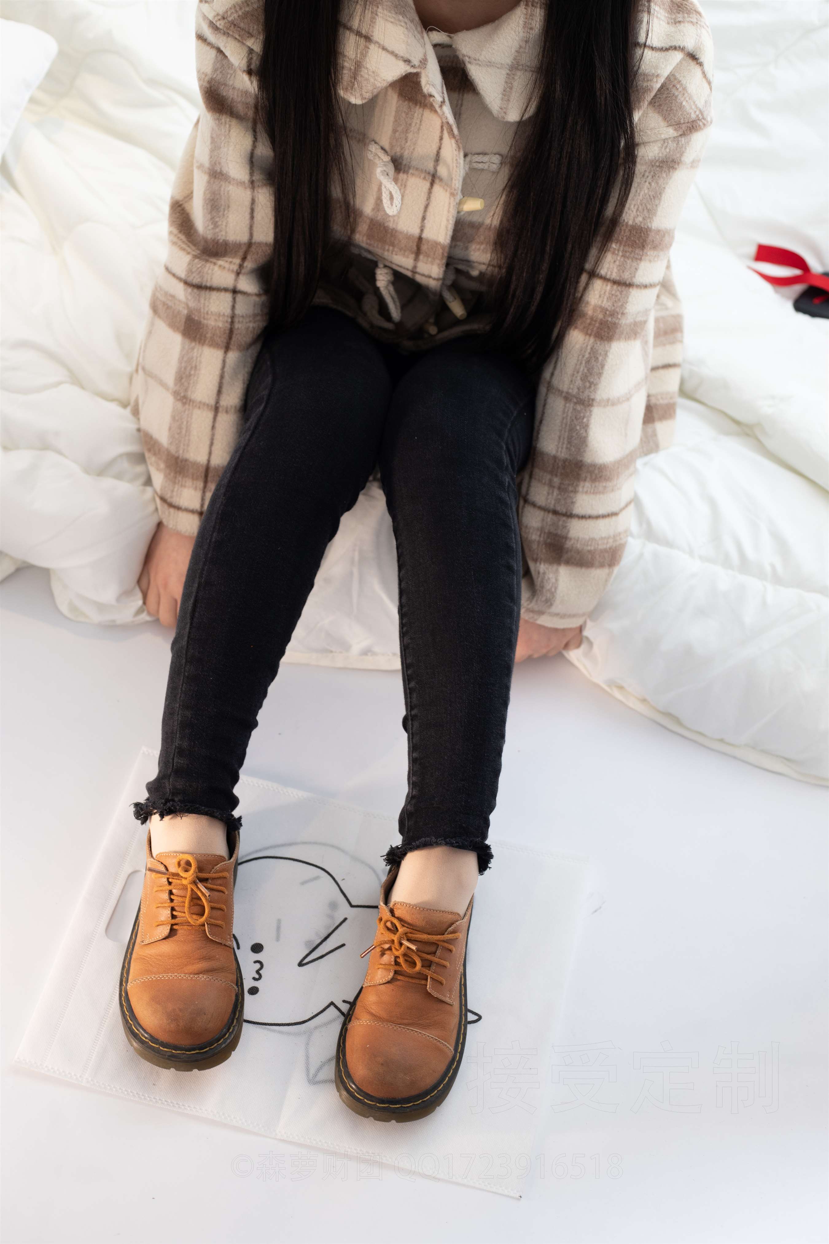 《脱丝洗脚》作品图