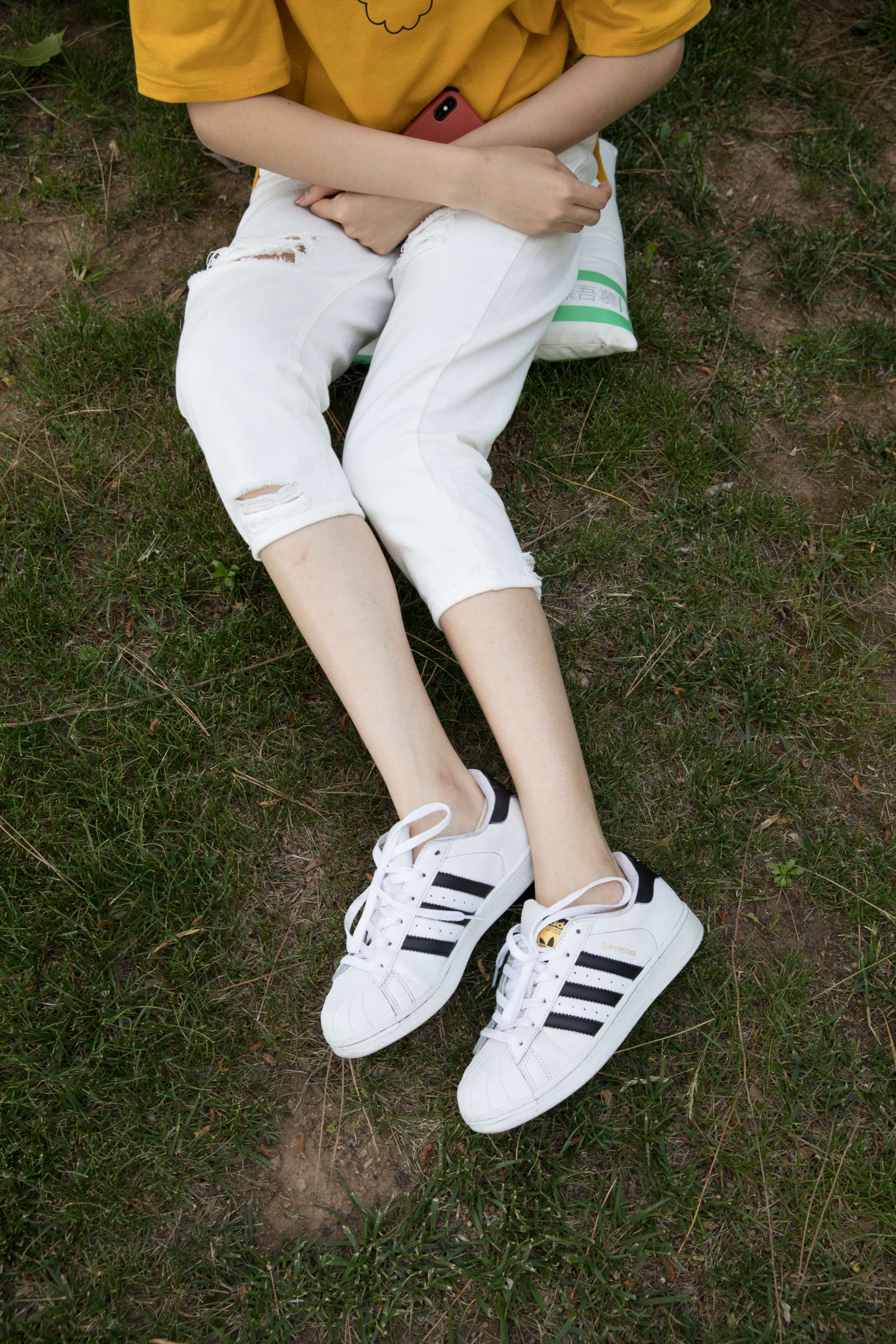 《苏镶-公园里的一抹清新》作品图