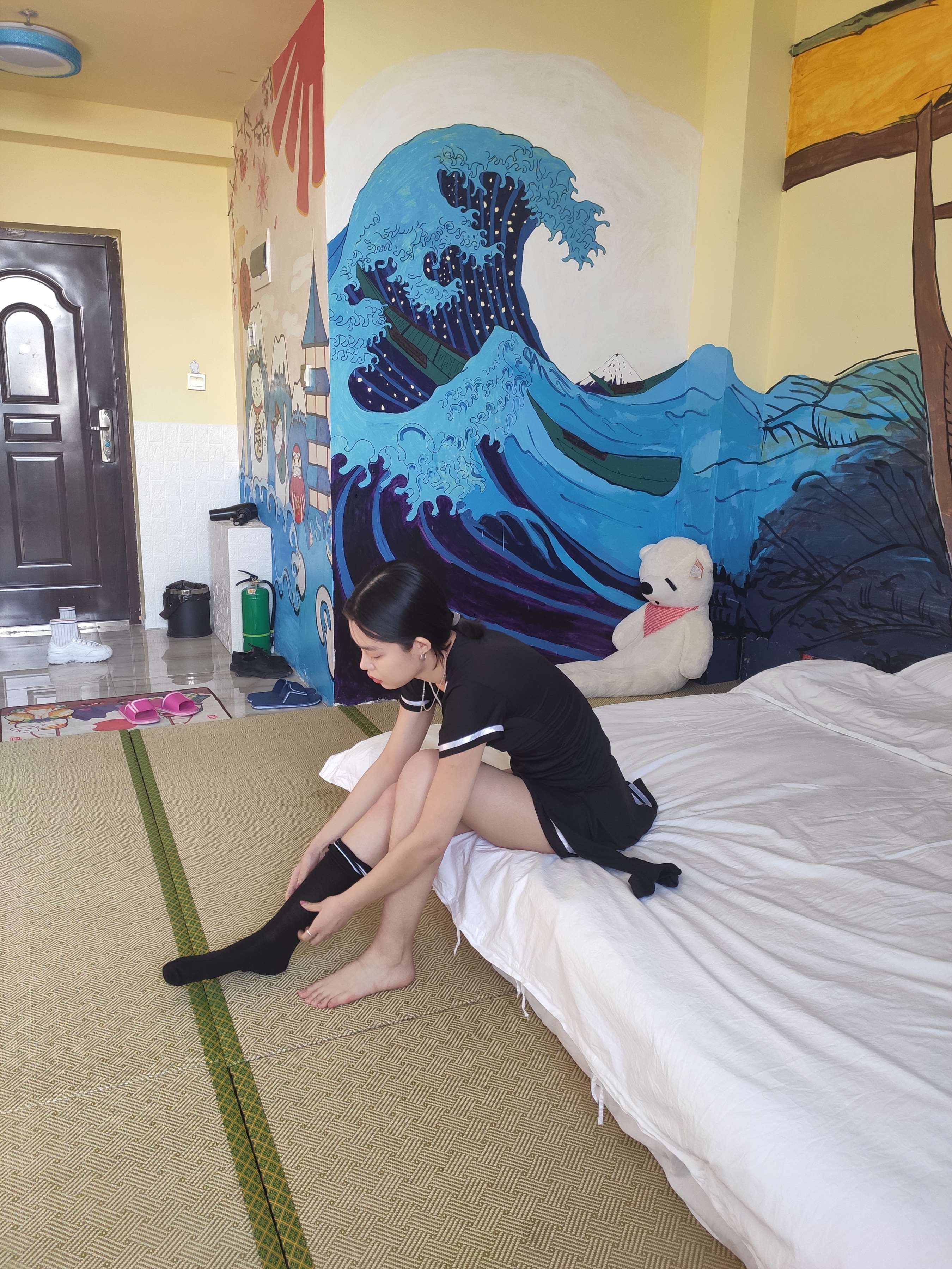 《周婧娉的黑长袜》作品图