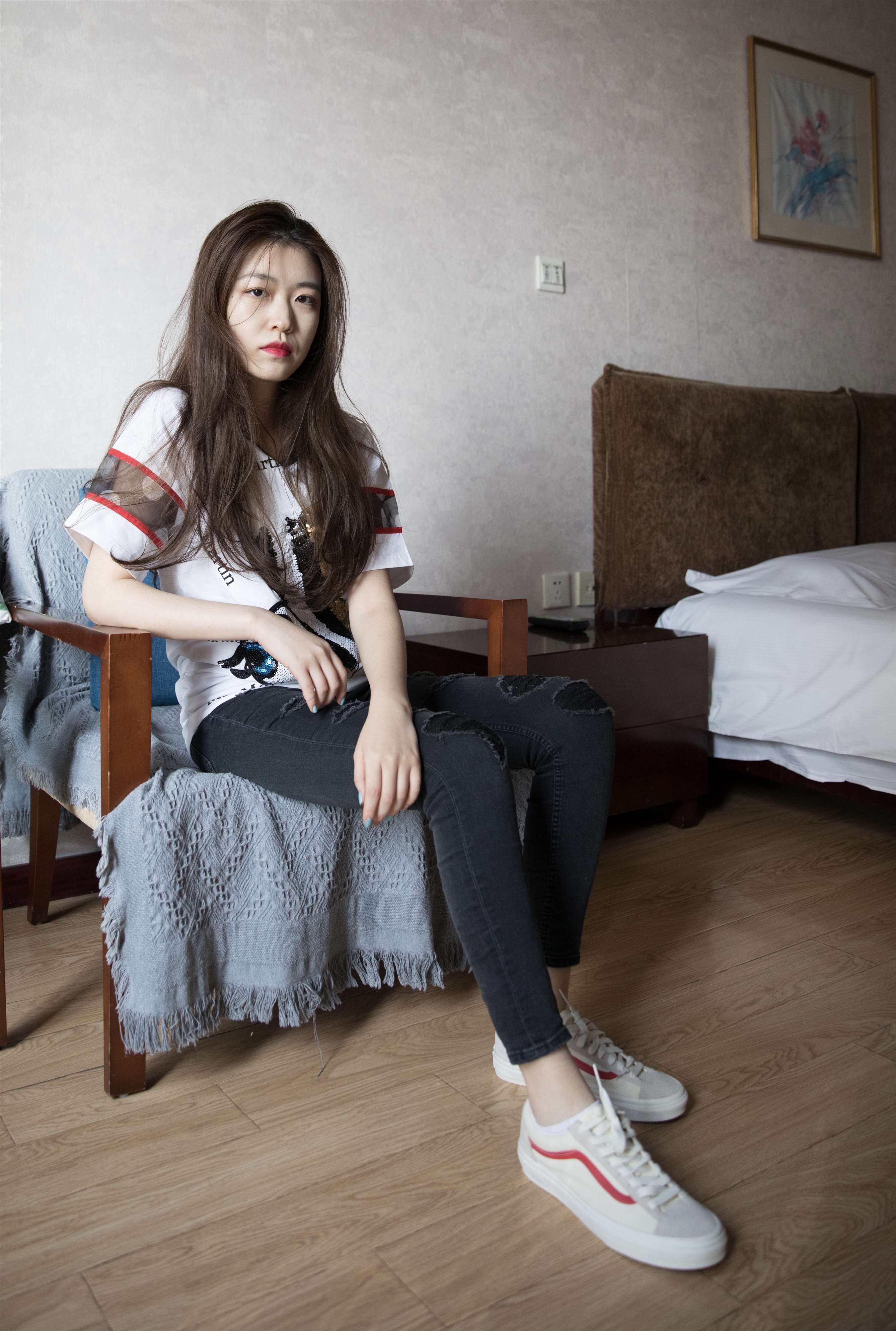 《板鞋の船袜脚丫【附带视频1个】》作品图