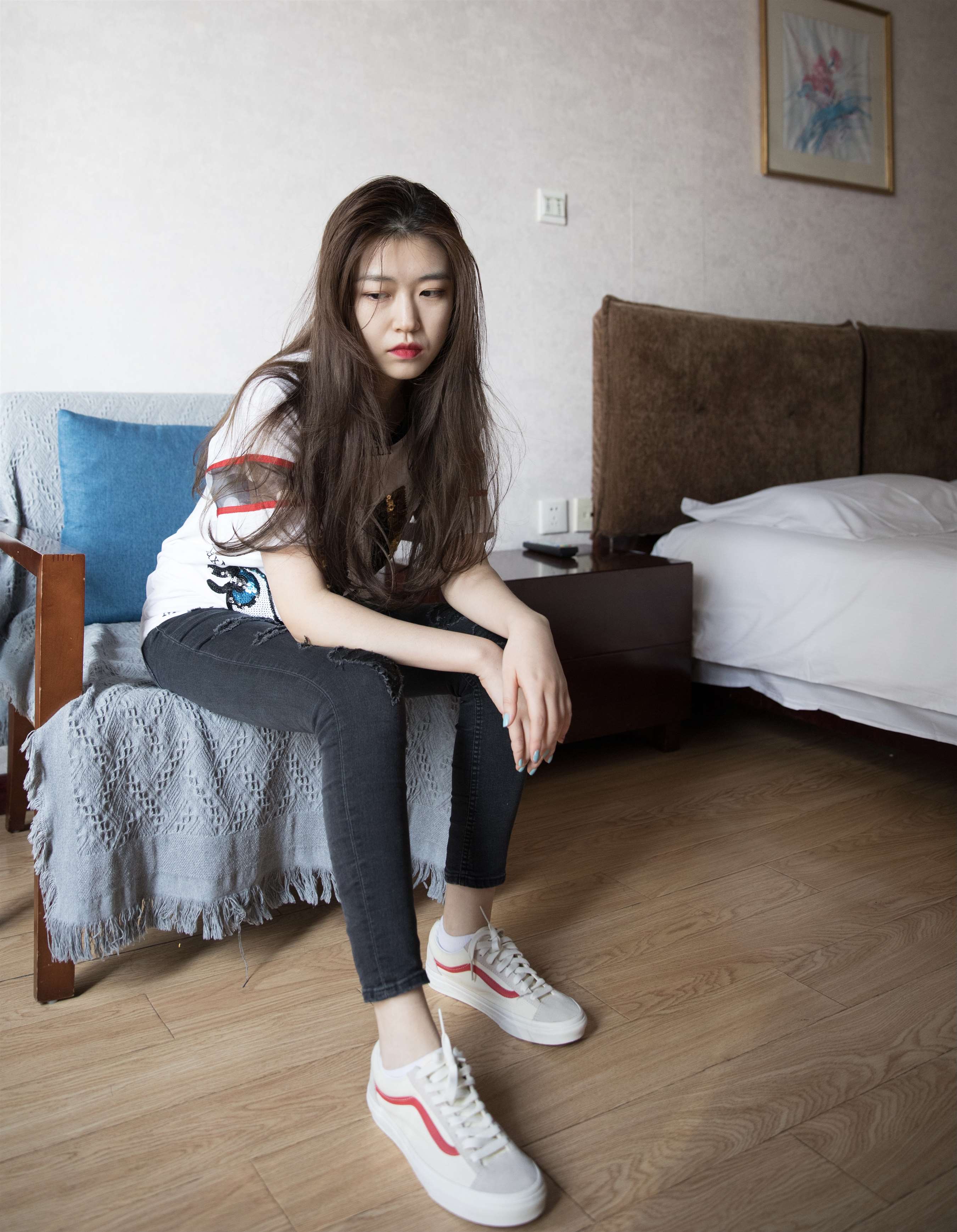 《板鞋の船袜脚丫【附带视频1个】》作品图