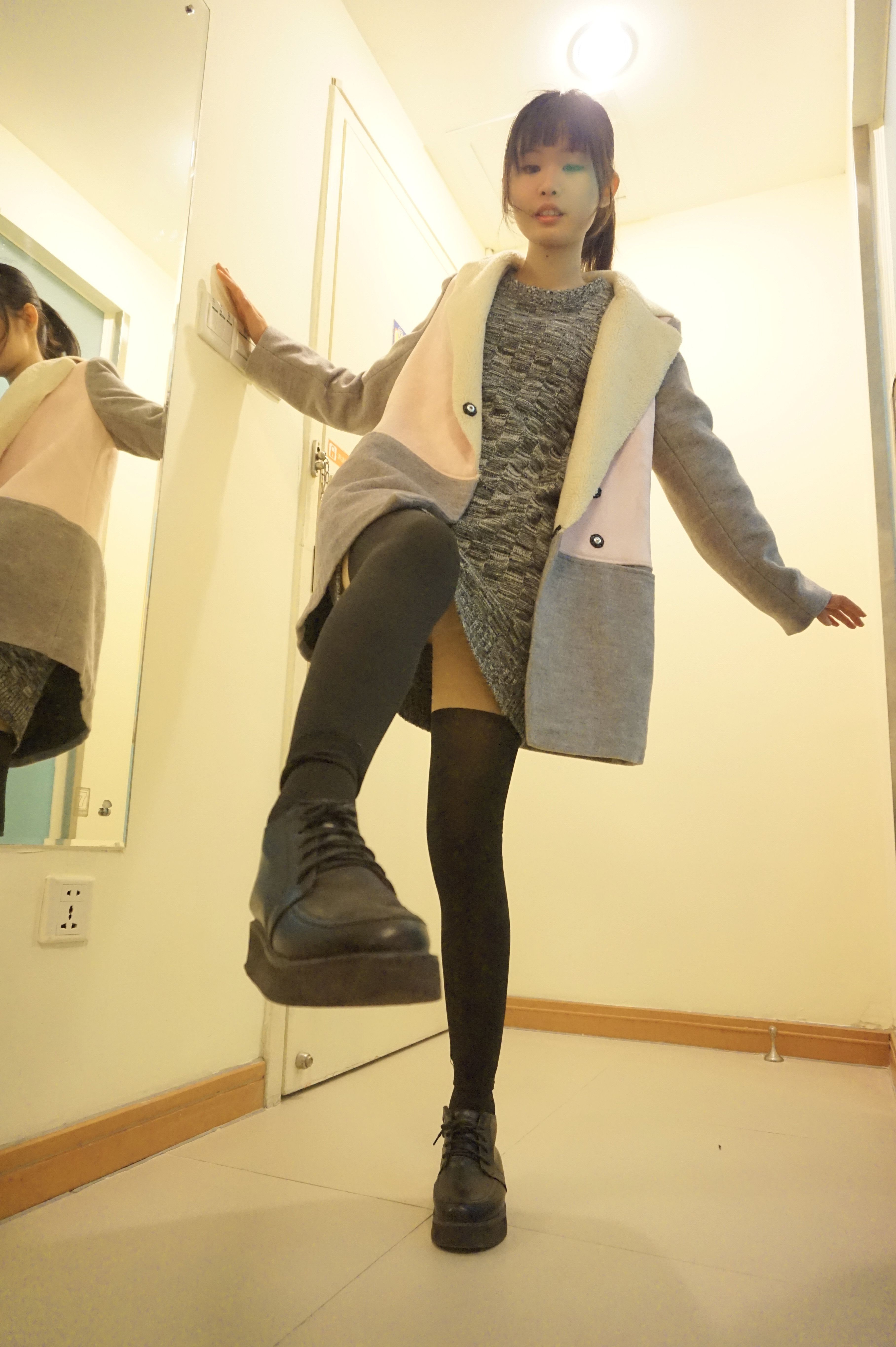 《学妹裤袜の棉袜》作品图