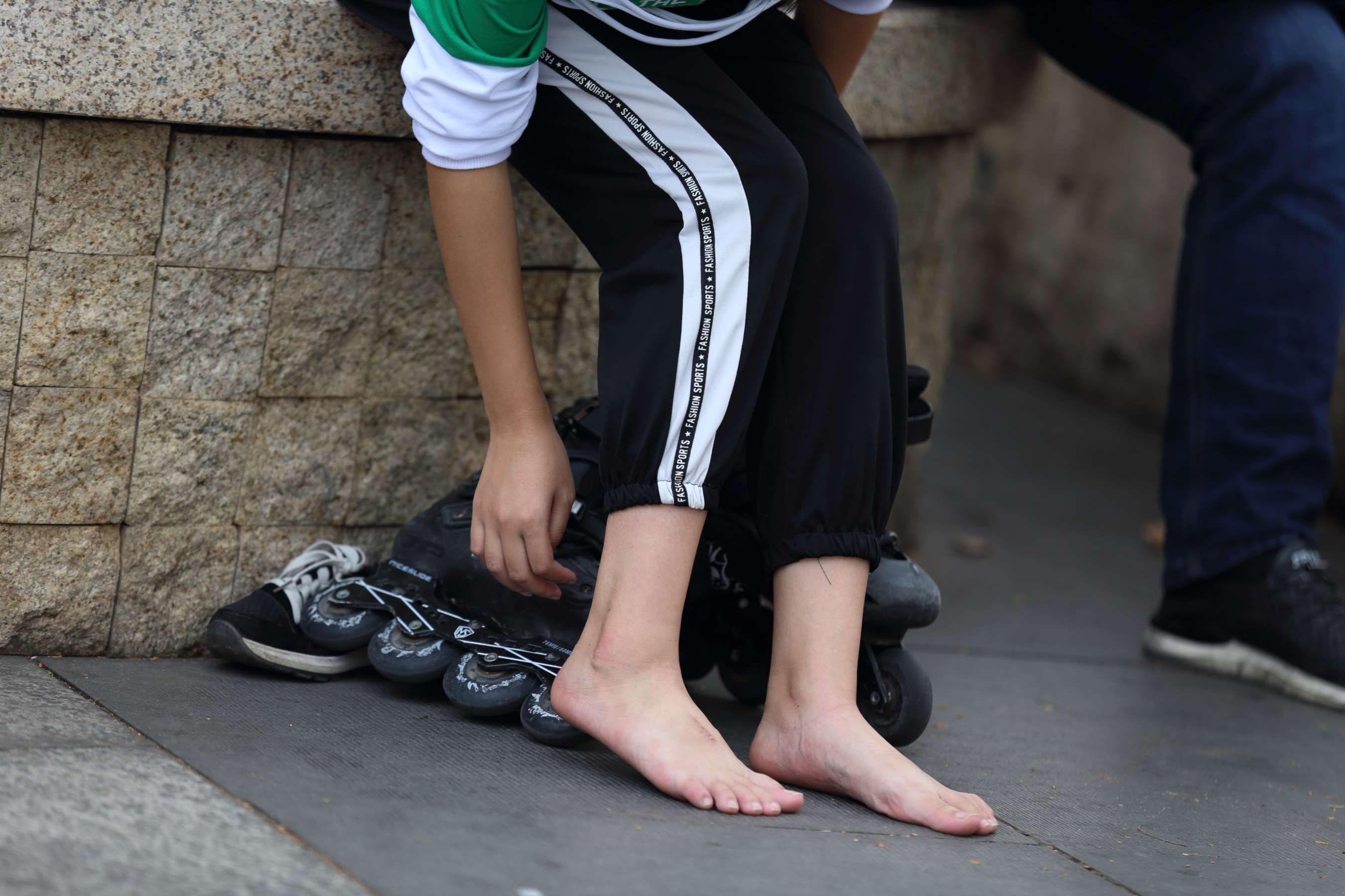 《滑轮少女》作品图