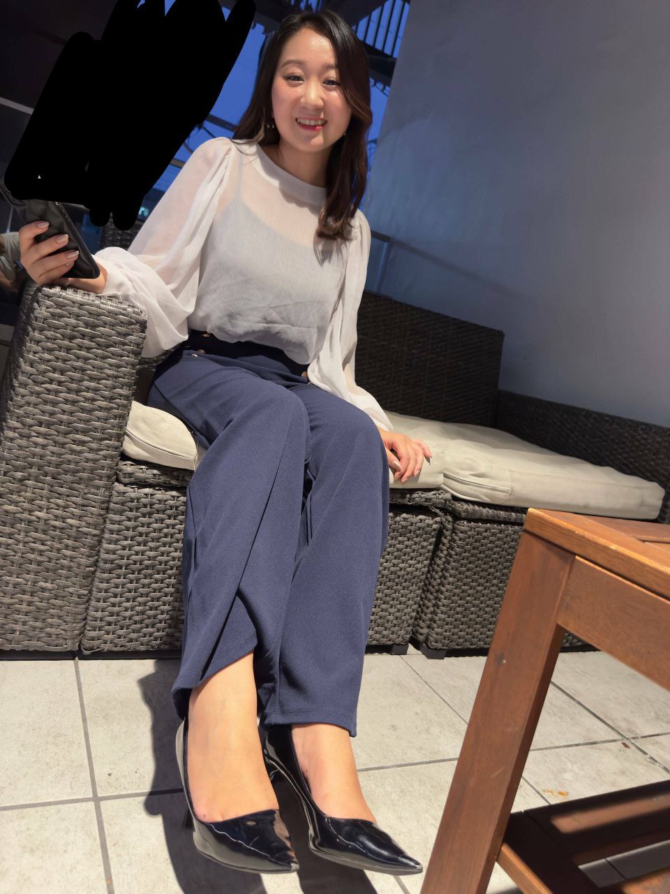 《高跟鞋气质美女足拍》作品图