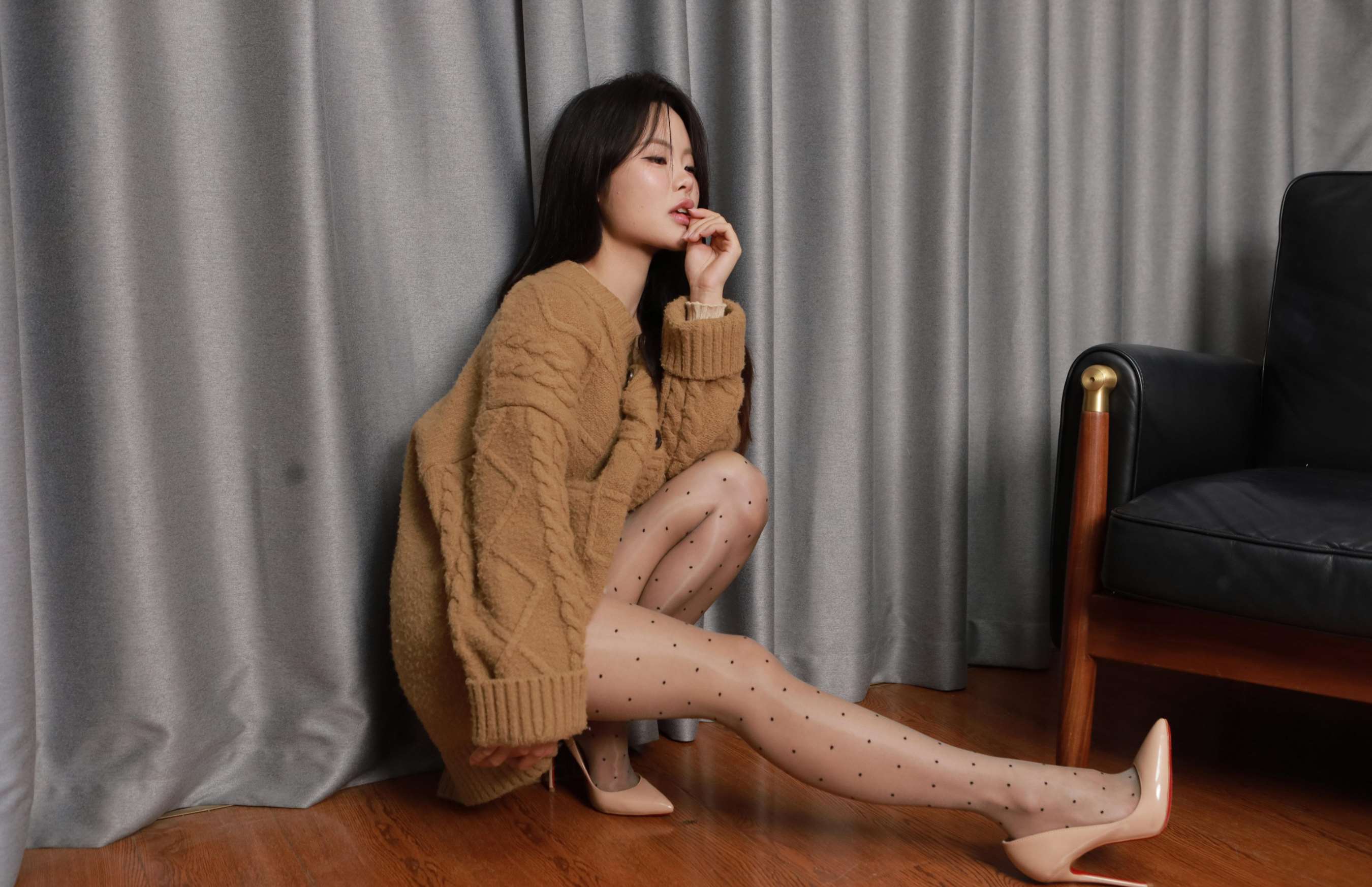 《兔兔 吊带波点》作品图