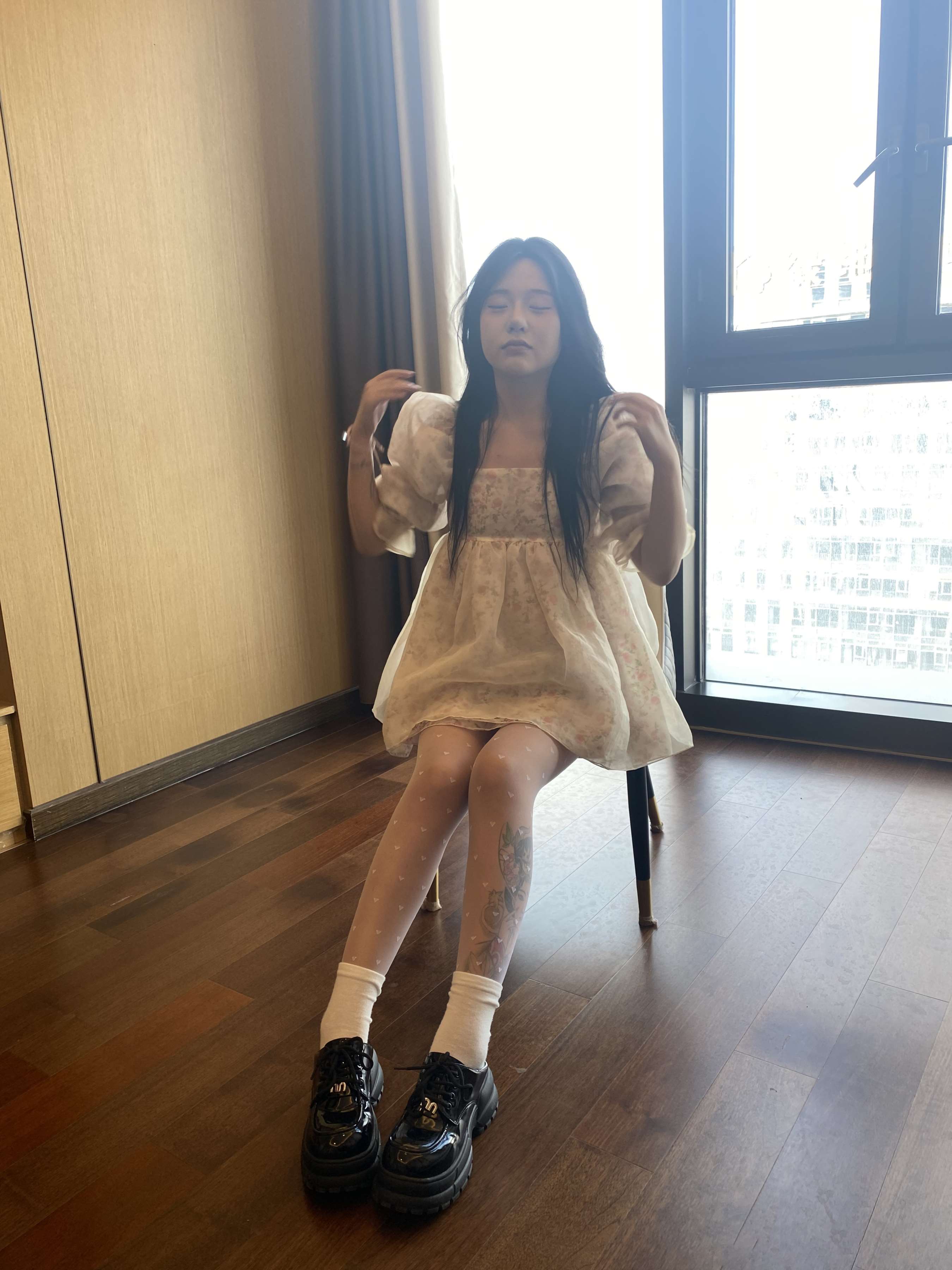 《婉婉 心形薄丝》作品图