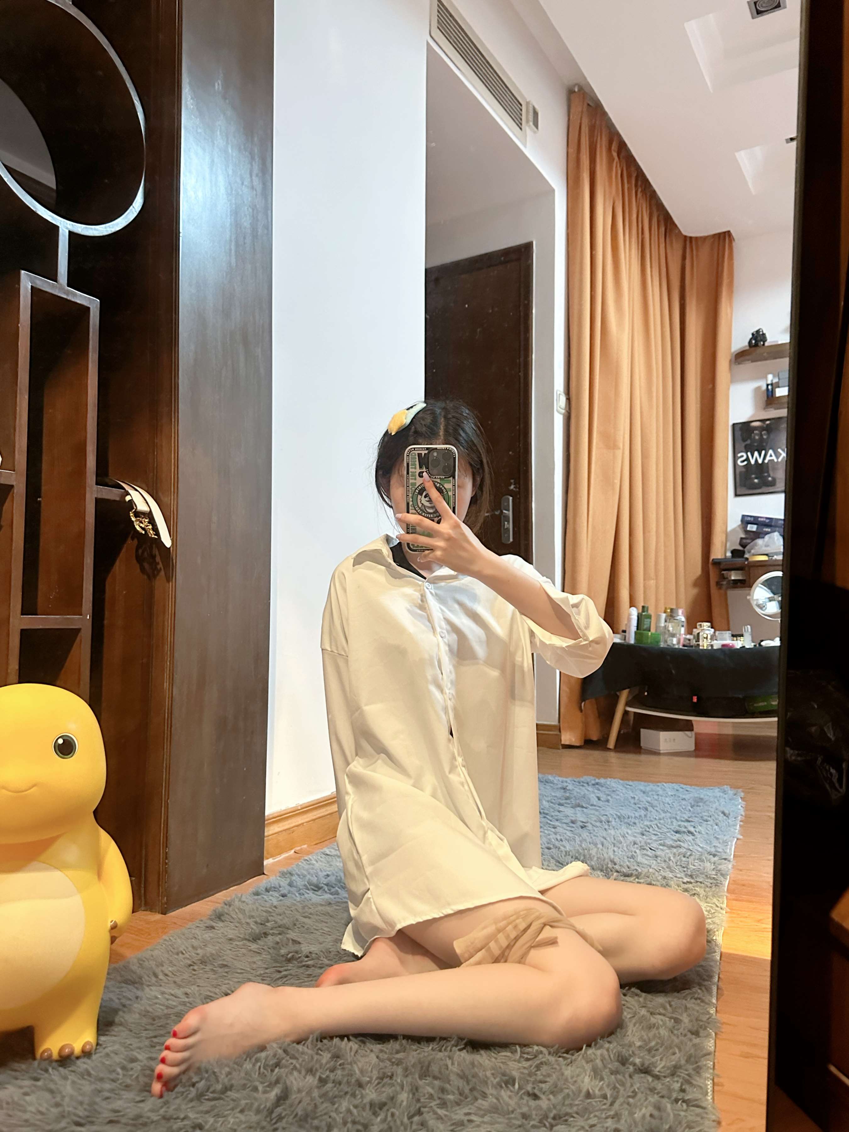 《抖音网红足模肉丝》作品图