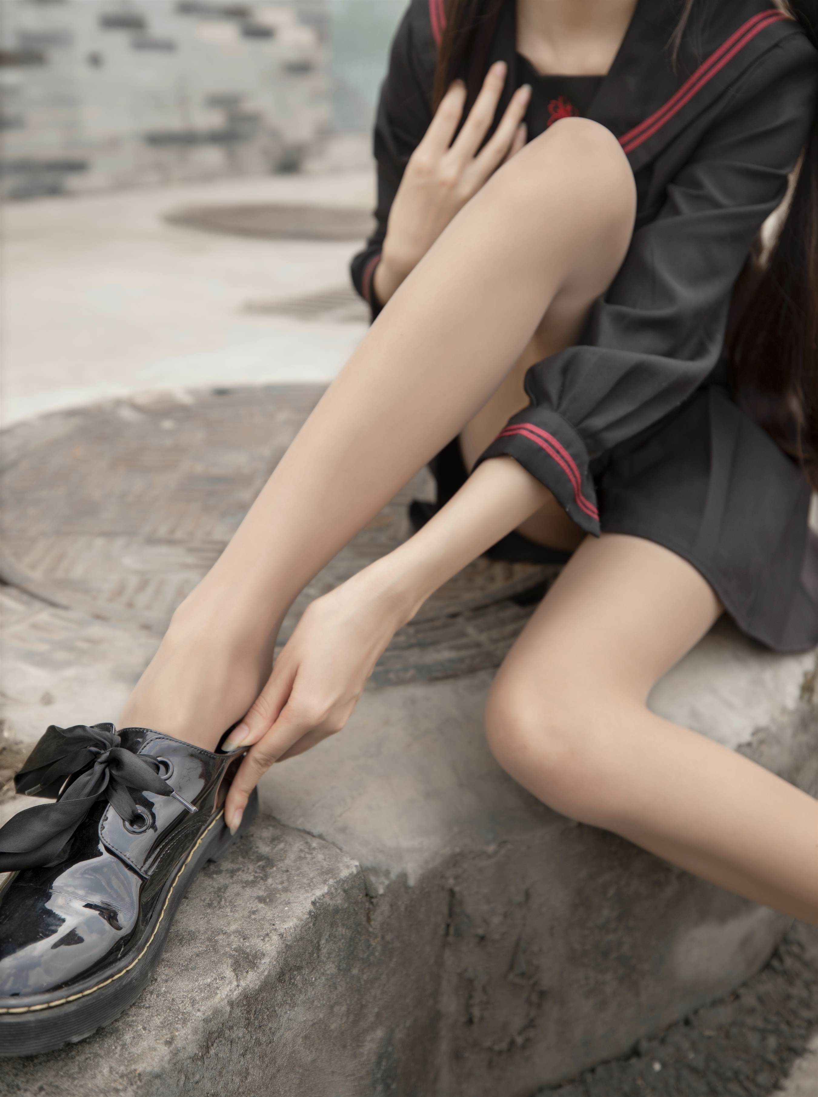 《学院风JK制服の丝脚丫+视频1个》作品图