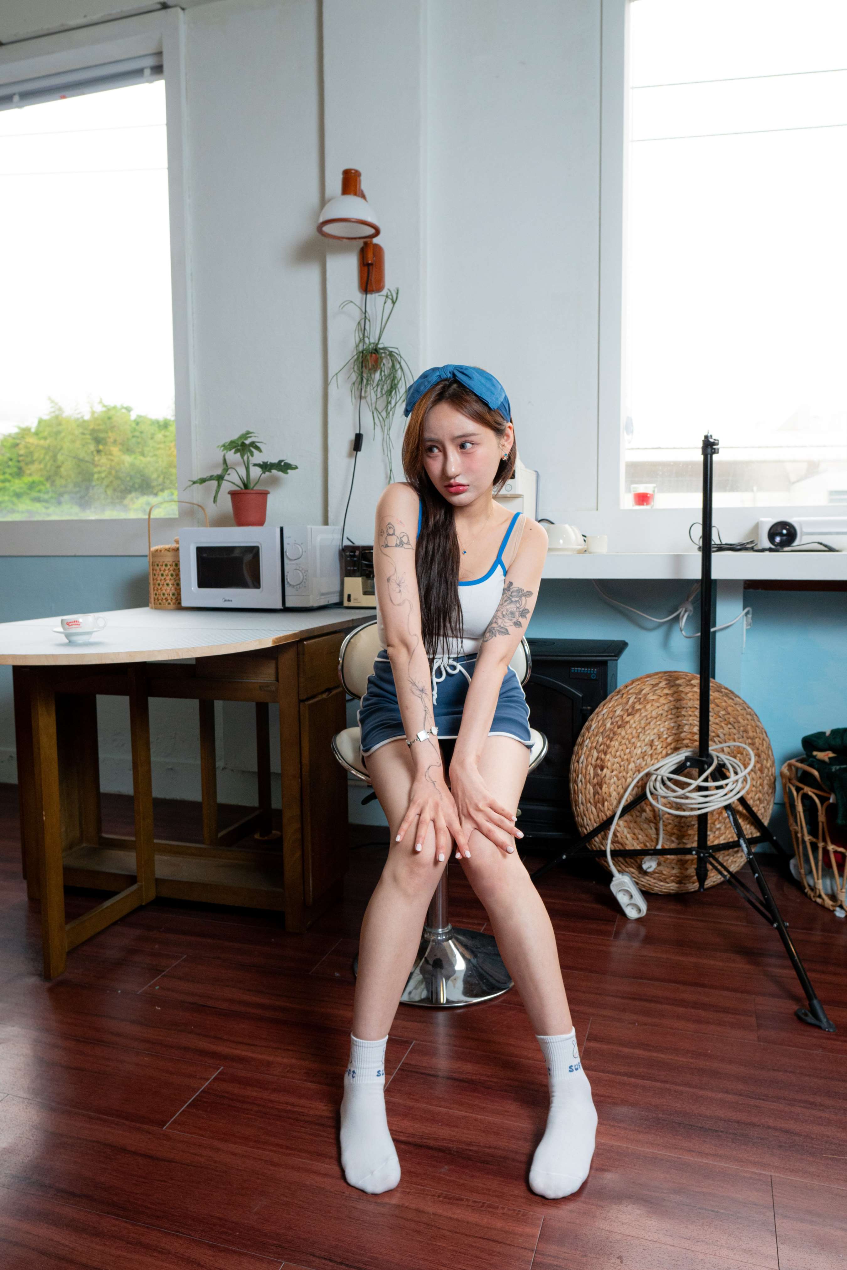 《小姐姐吊带の白棉袜》作品图